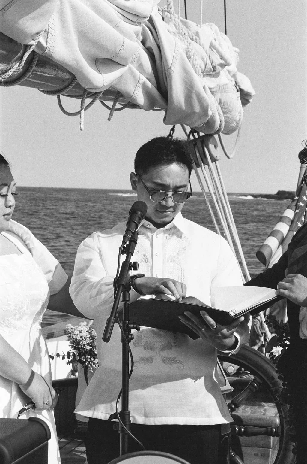 portland maine schooner wedding