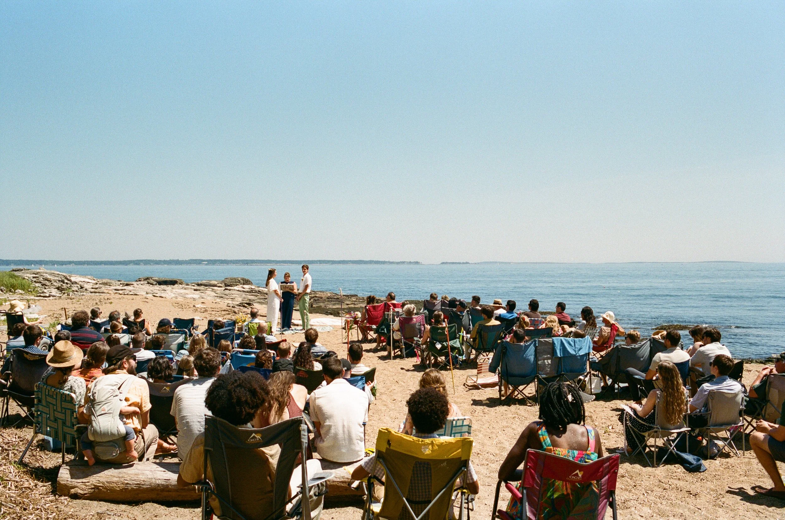 planning a maine state park wedding