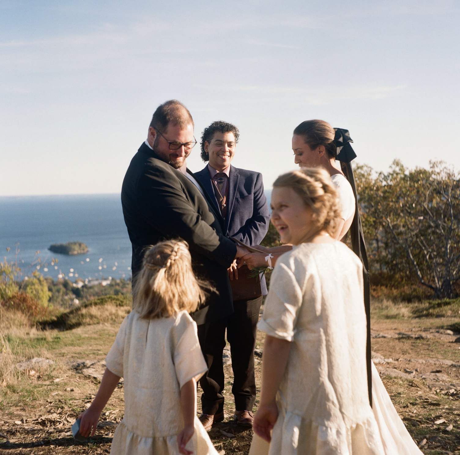 midcoast maine wedding photography film