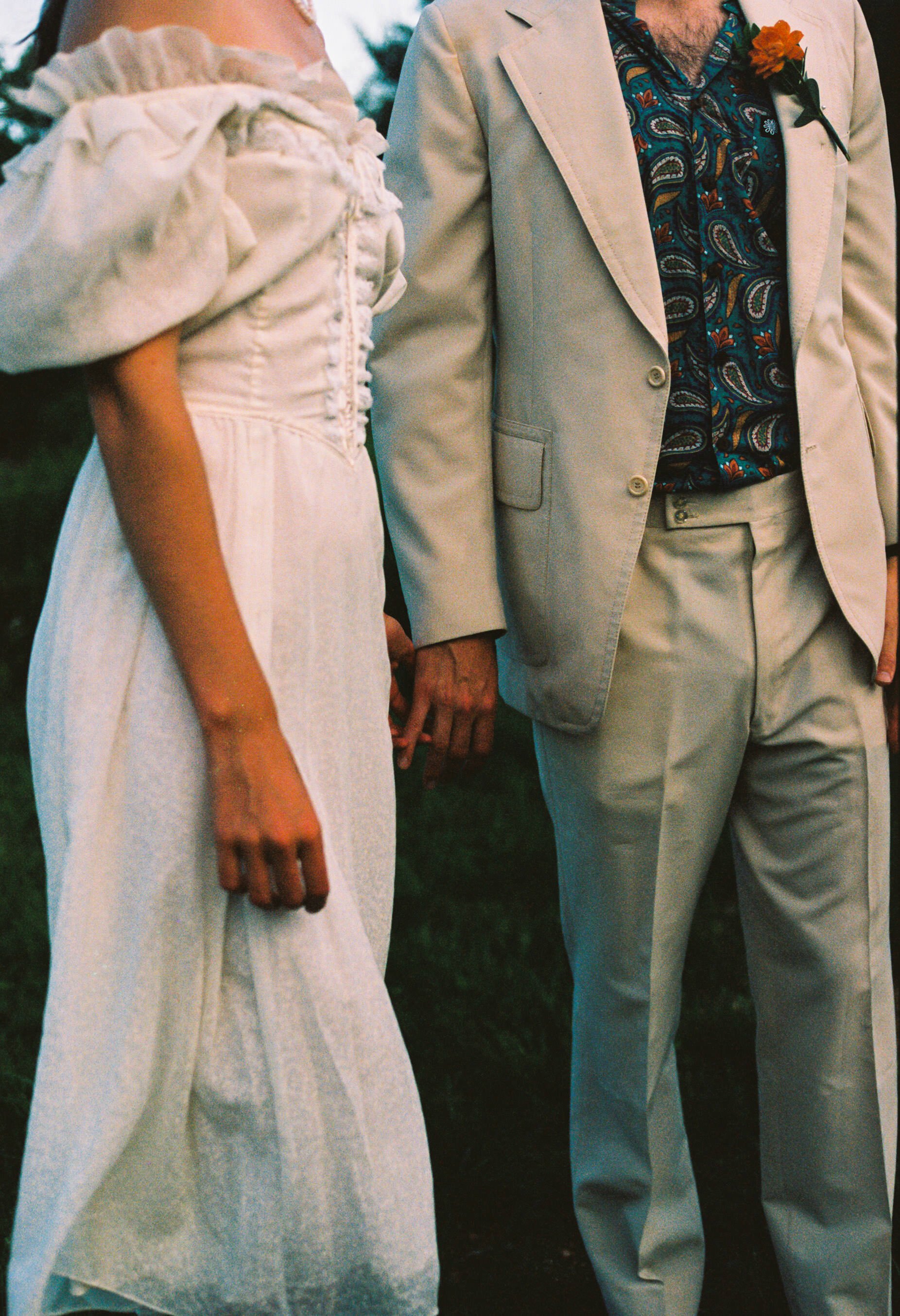 maine wedding photography film vintage