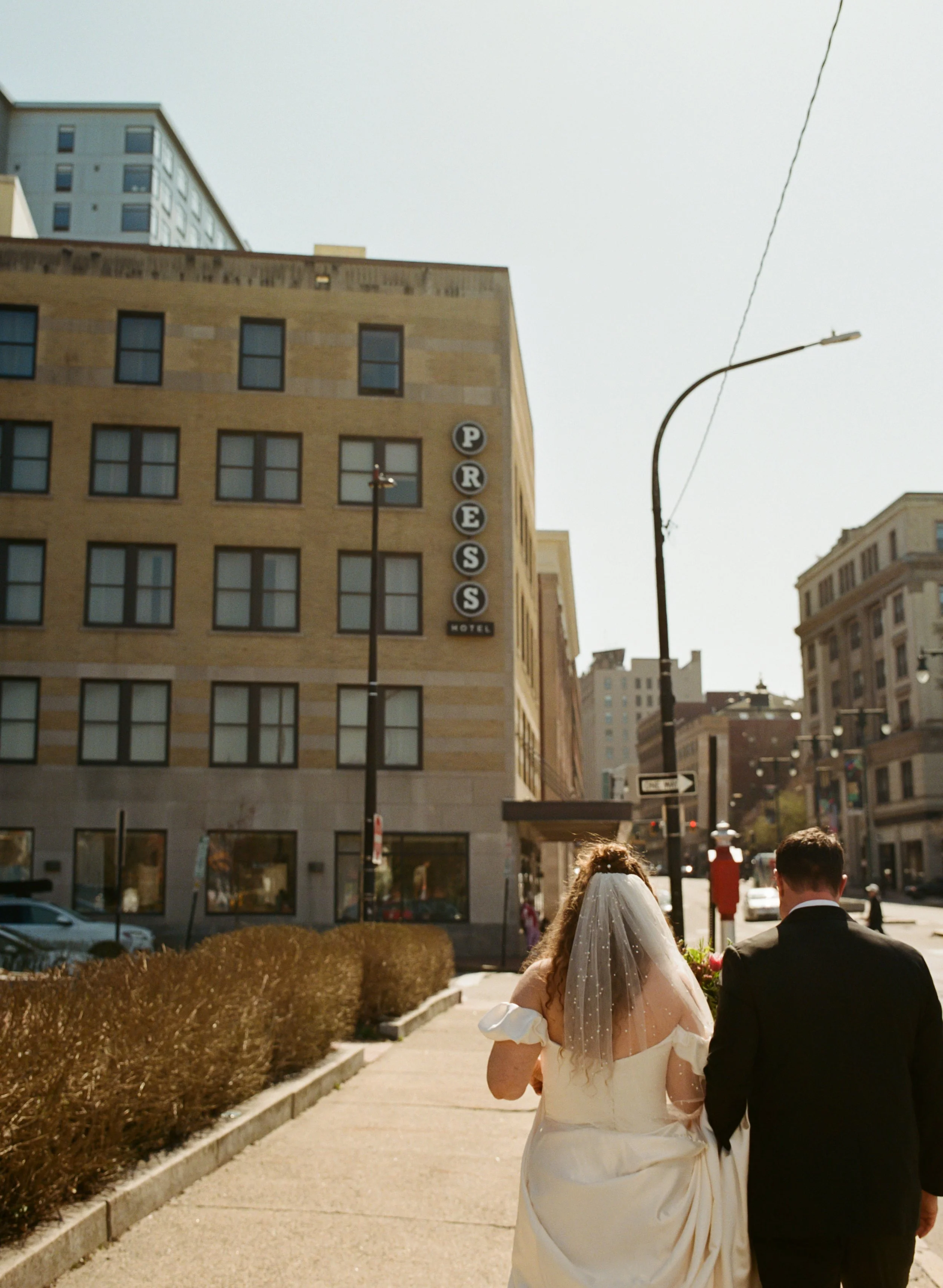 portland city hall elopement film photographer
