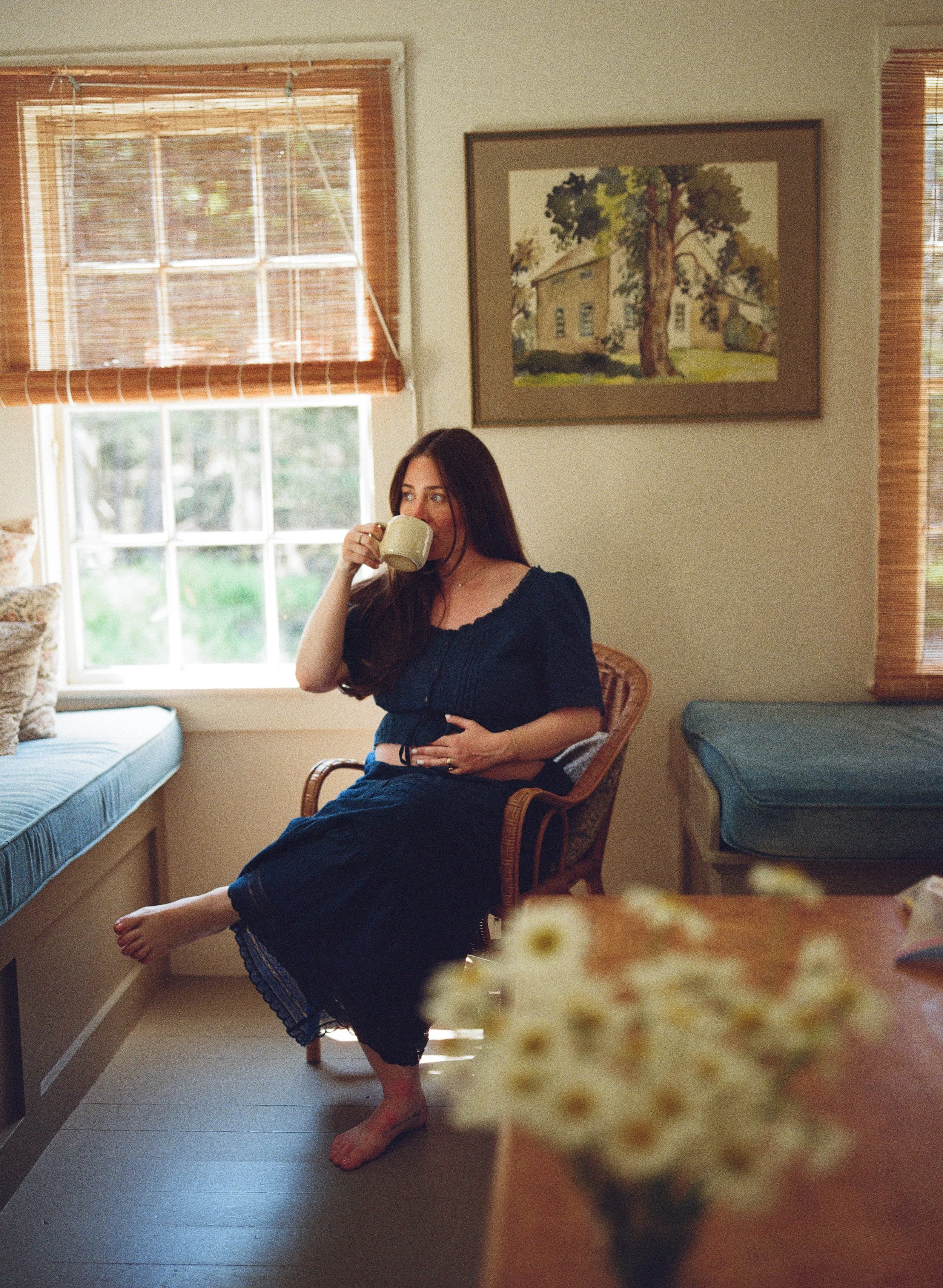 Massachusetts maternity film photography 