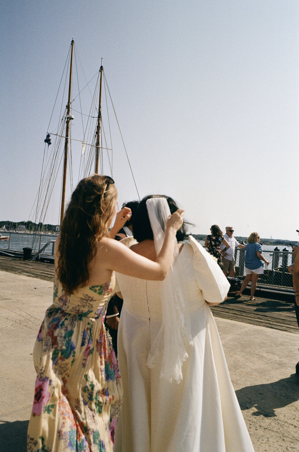natural wedding photography in portland maine