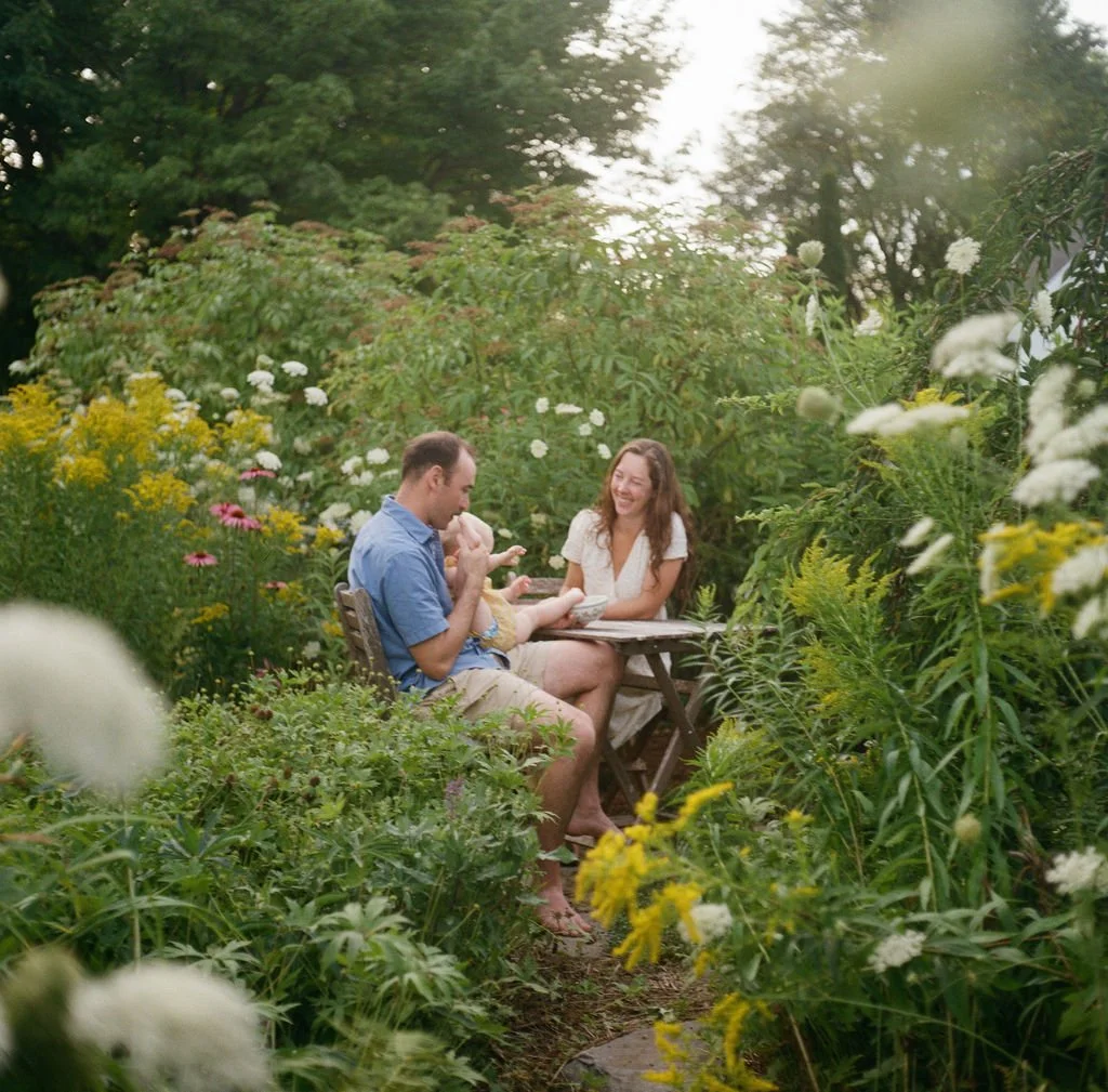 at home session on film in rockland maine