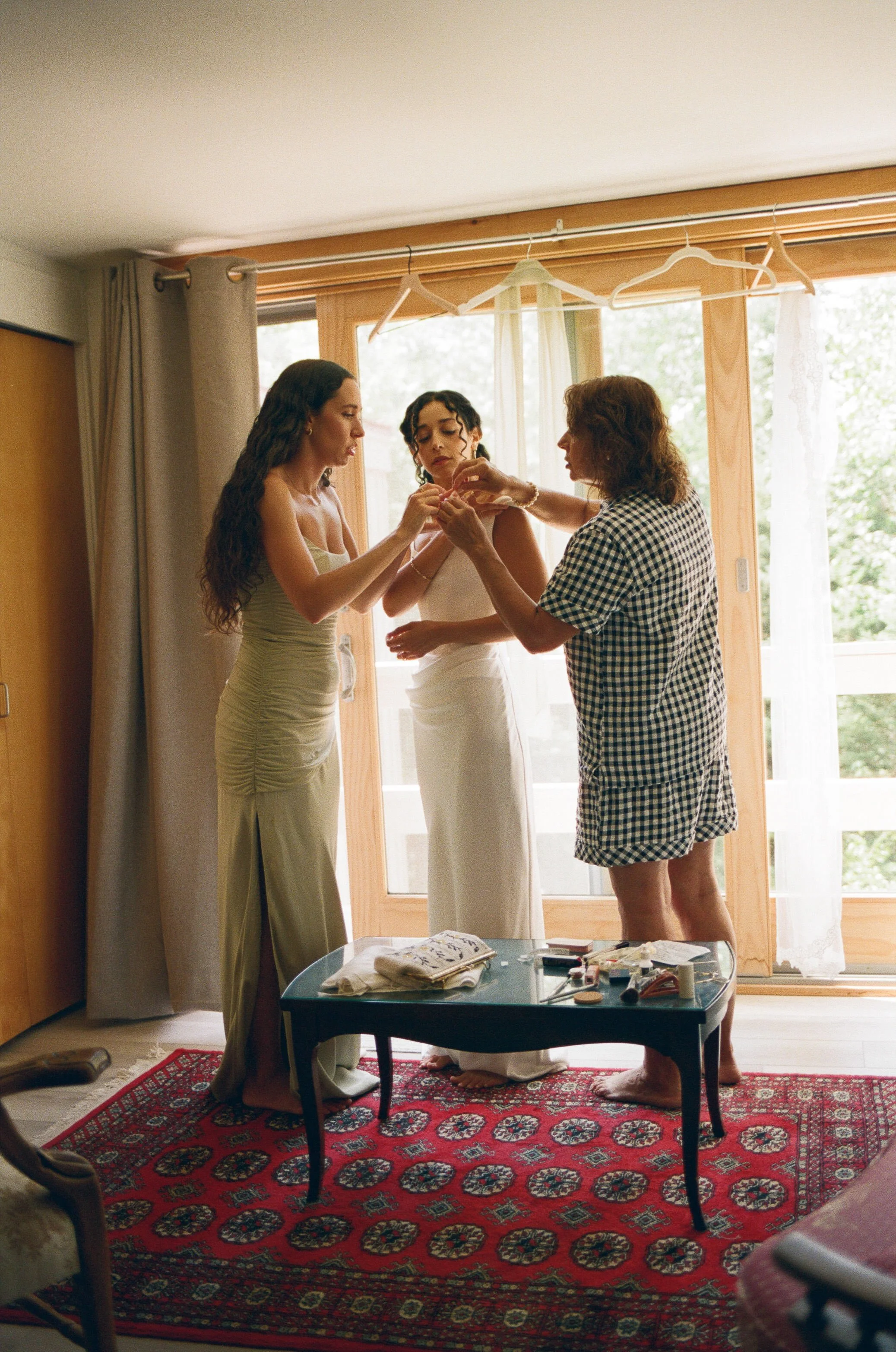 maine summer camp wedding on film