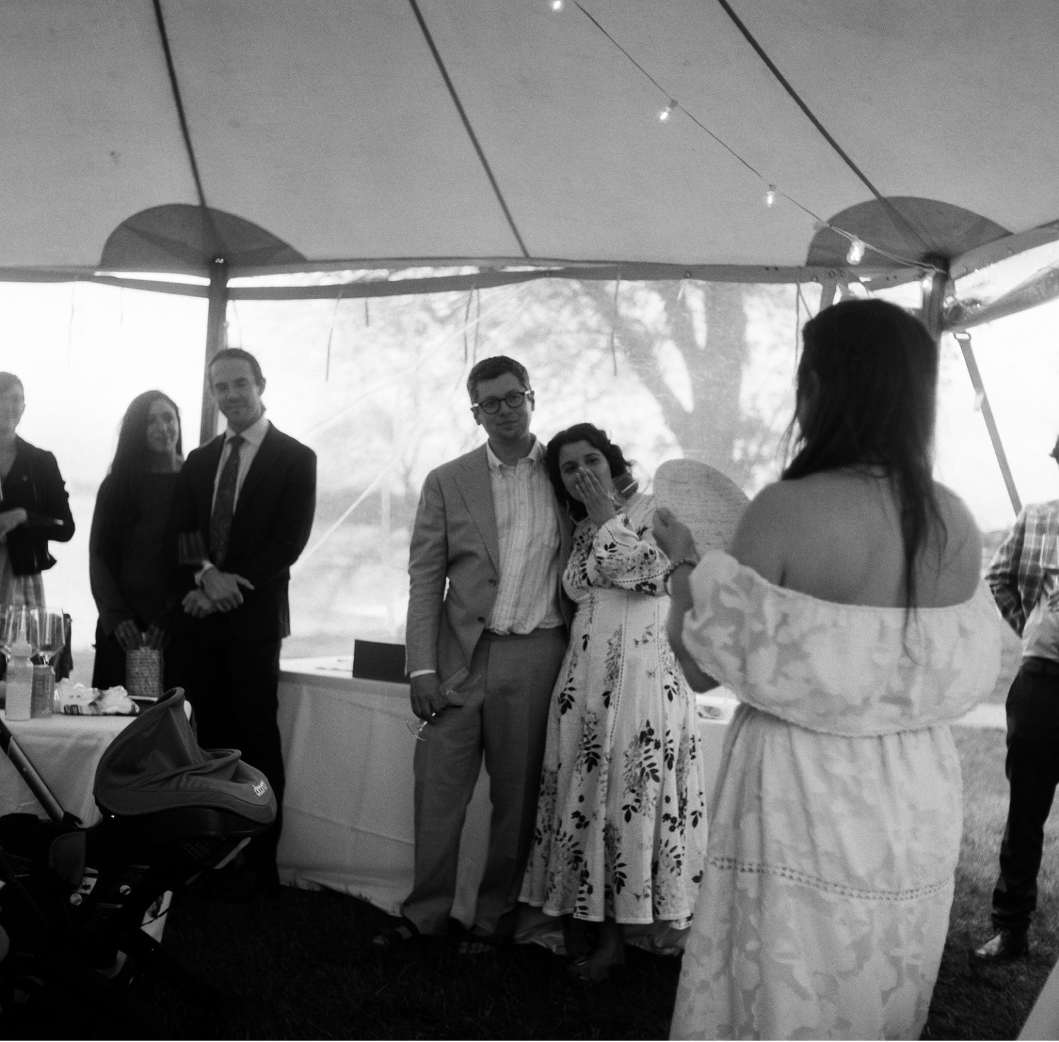 nontraditional wedding photography on film in maine