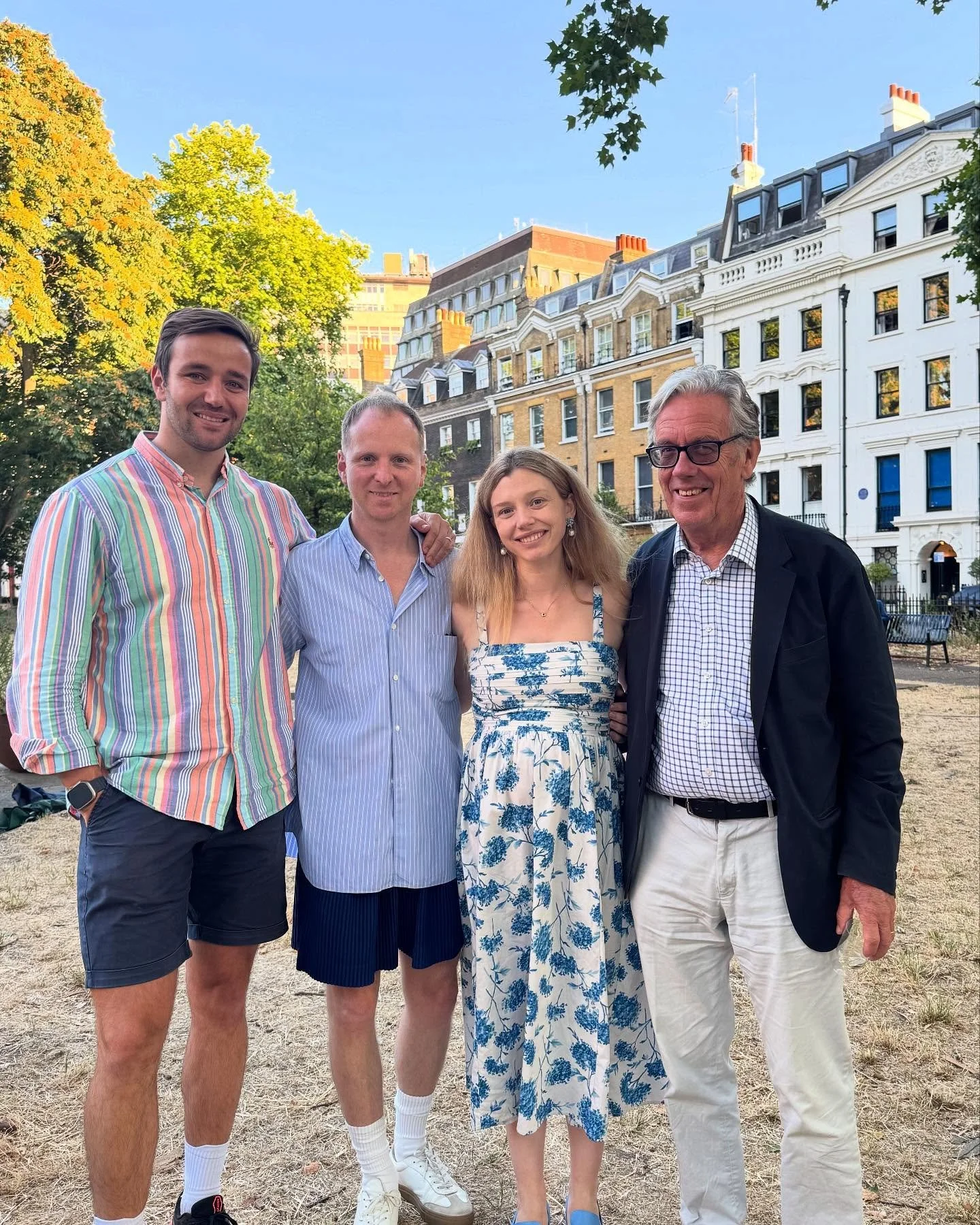 Wonderful Summer gathering for the Friends of Bloomsbury Square! Our many #volunteers and and supporters came together on a warm July evening to celebrate our hard work and enjoy the gardens that are looking lovely (despite the hot and dry conditions