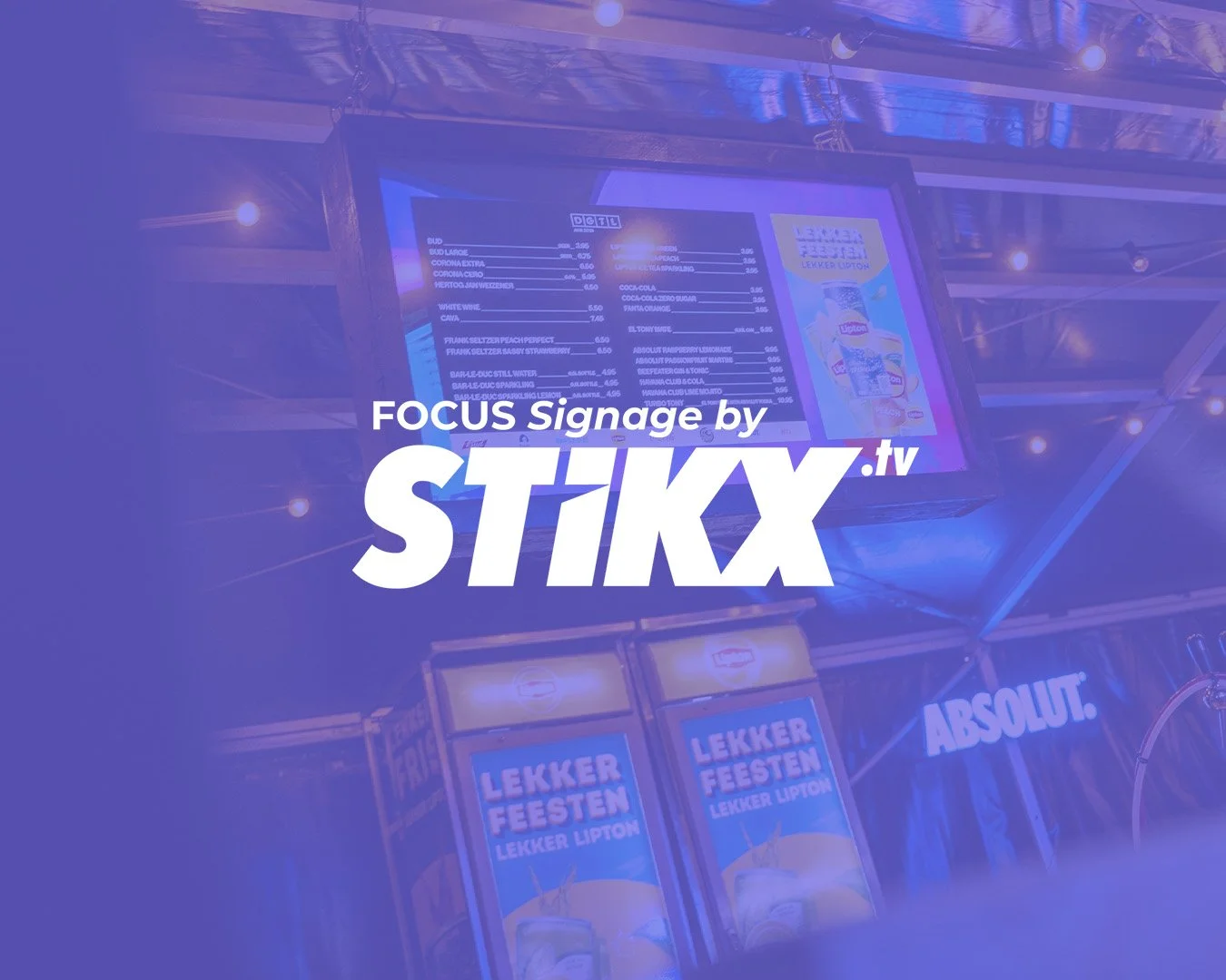Focus signage BY STIKX