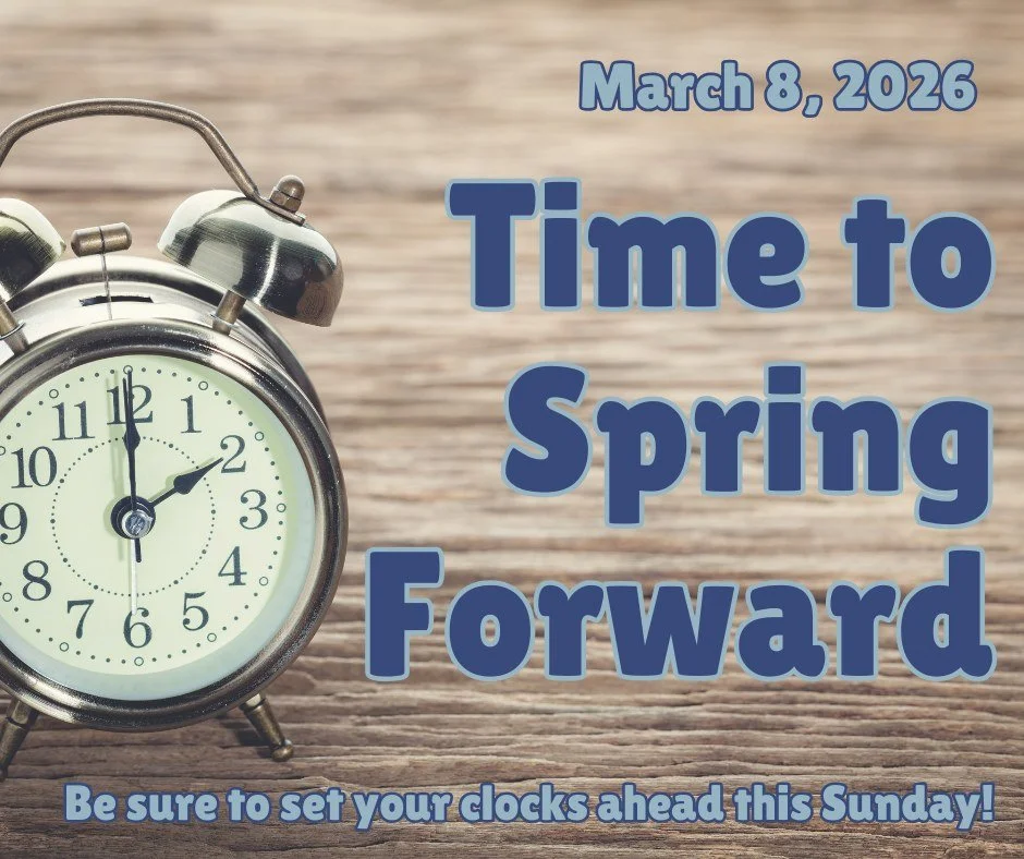 You might lose an hour of sleep this weekend, but we promise to have the coffee hot and ready for you on Sunday morning!