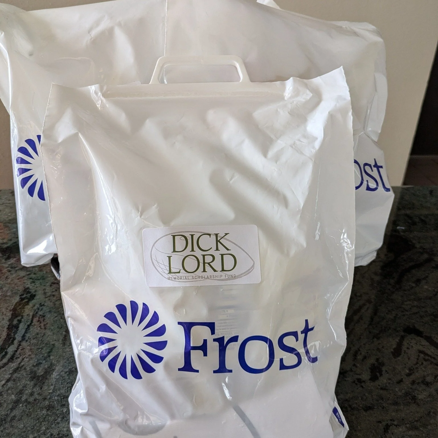 The Dick Lord Memorial Scholarship Fund Golf Tournament is only 1 week away!  Thank you to the Early Bird ladies for filling the goodie bags with snacks, water, a towel, a keychain, and more.  We also want to thank everyone that donated items to thes