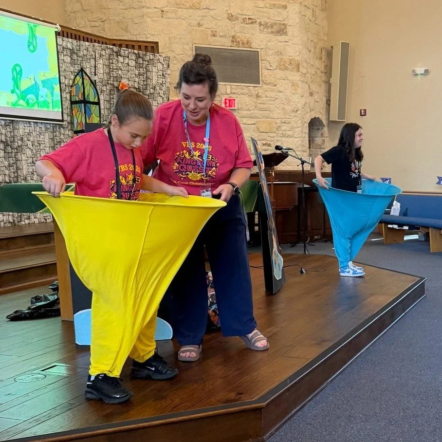 We have now had 3 days of our Kingdom Quest VBS, and it has been phenomenal!  The kids are curious and creative and engaged, and today was full of smiles, excitement, and fun!