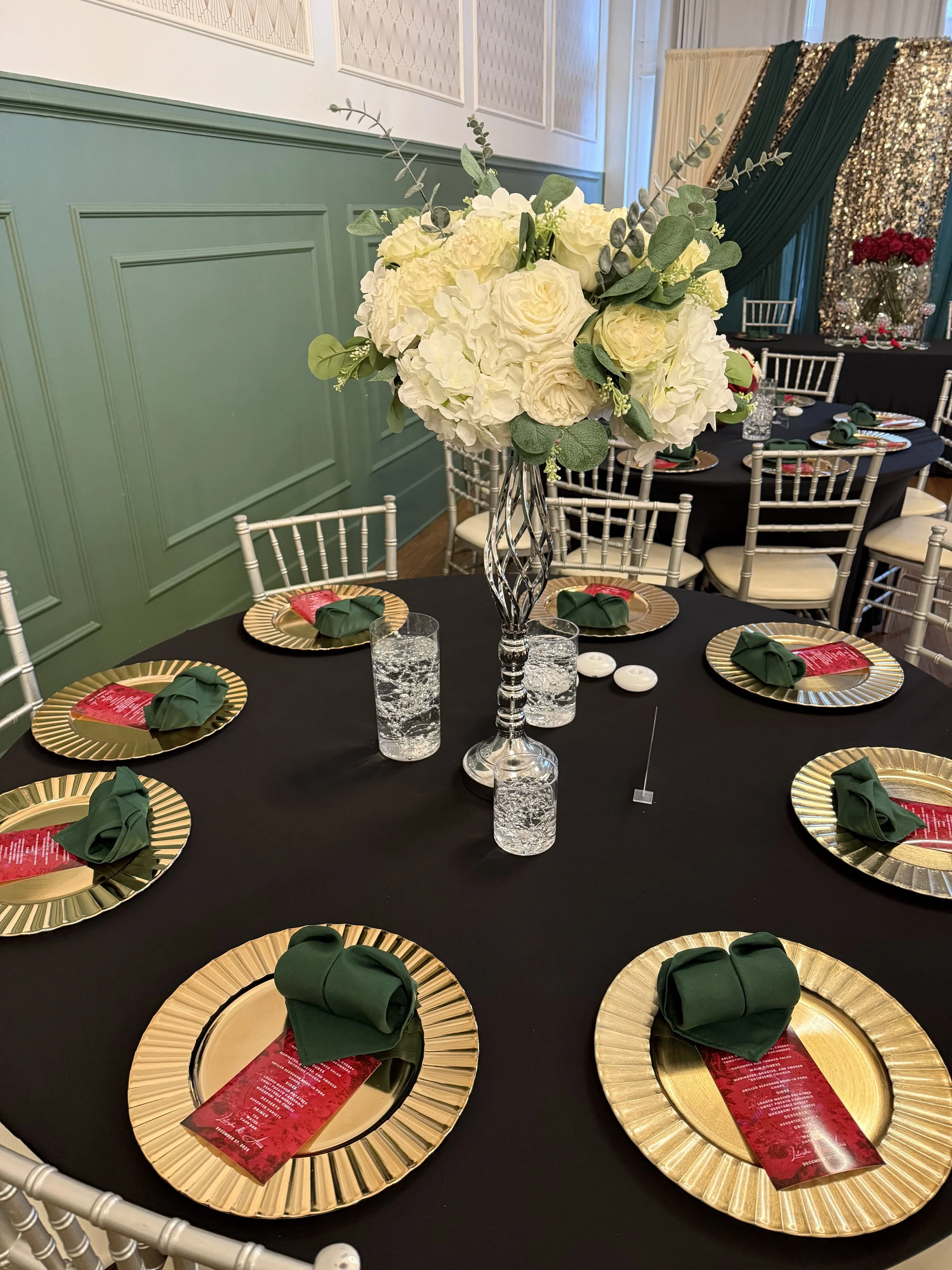 Custom Napkin Presentation 