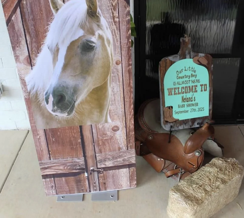 Baby Shower Entrance