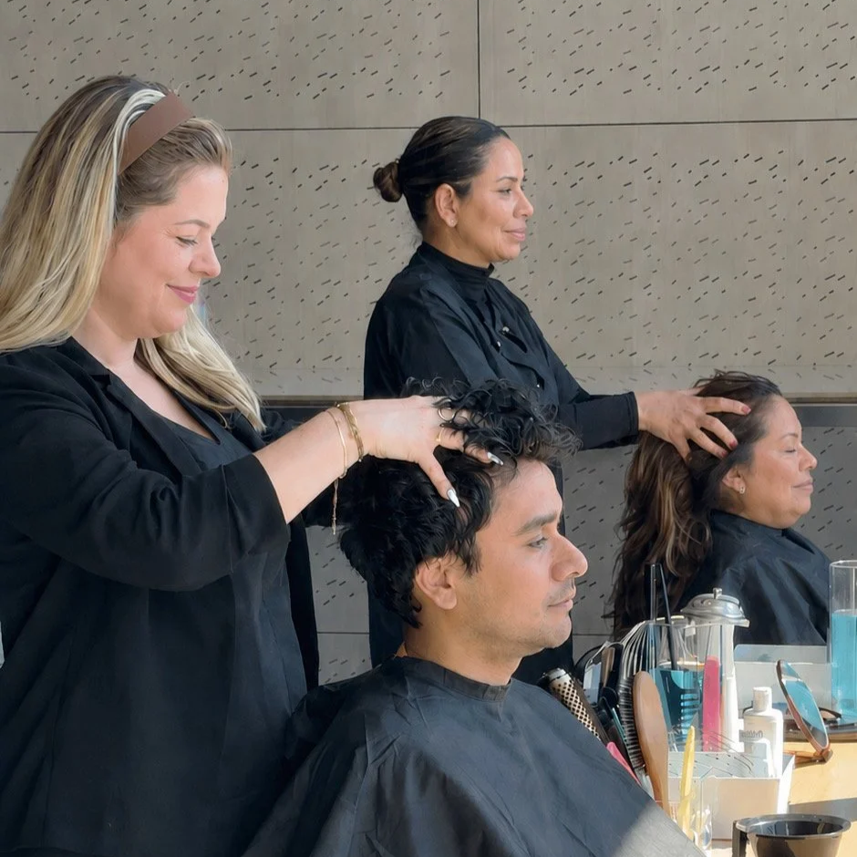 Workplace Wellness Event Featuring Scalp Massage