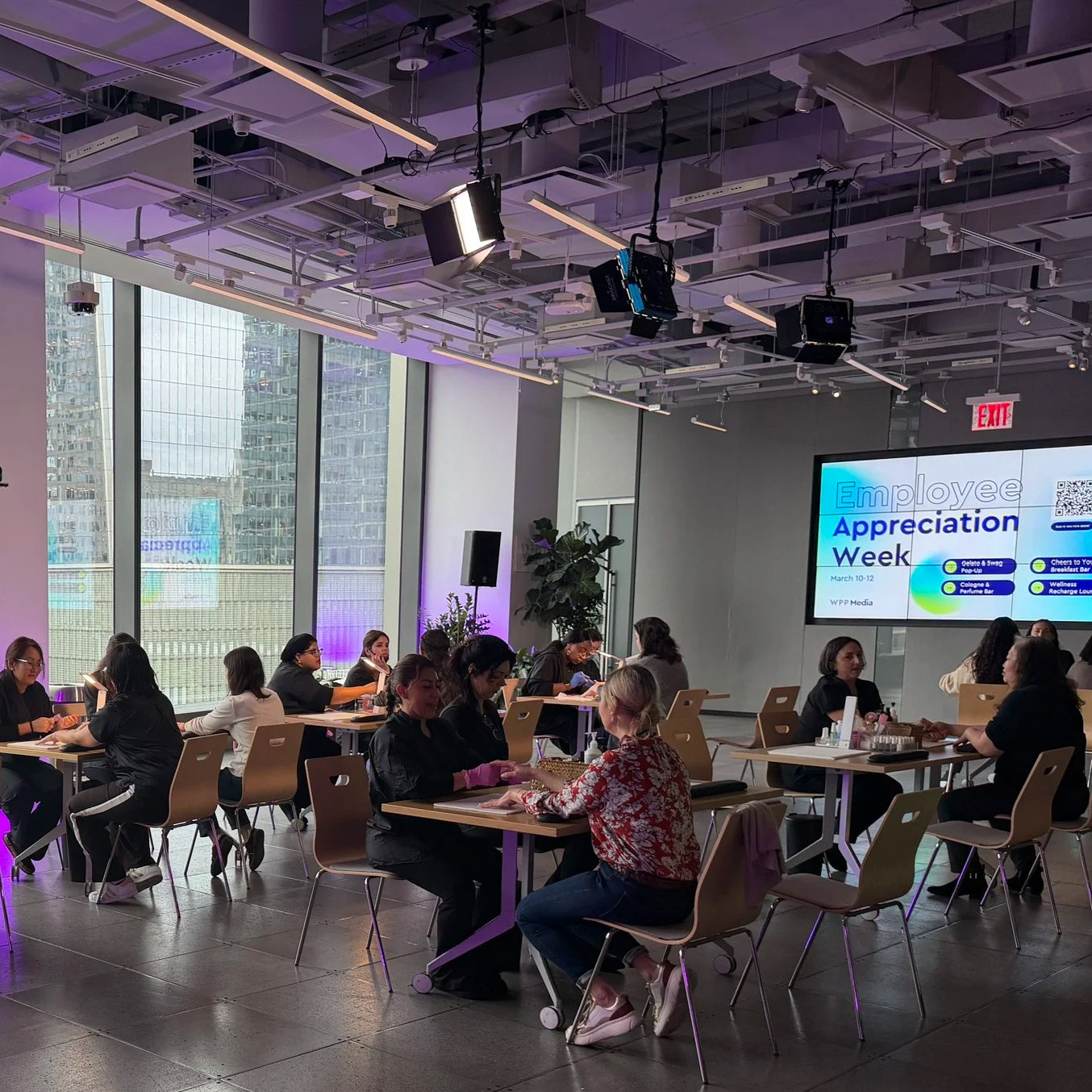Beauty and Wellness Event Featuring Manicures