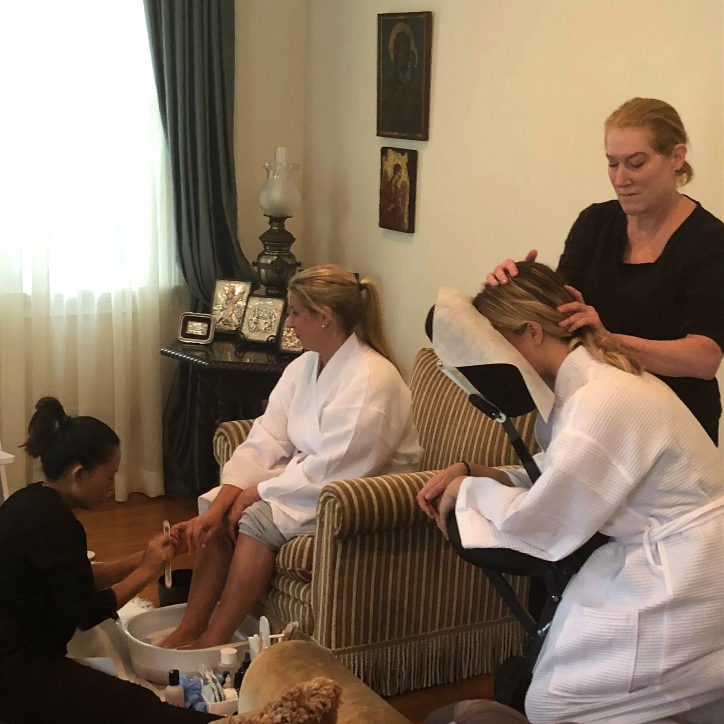 Chair Massage and Foot Massage Experience