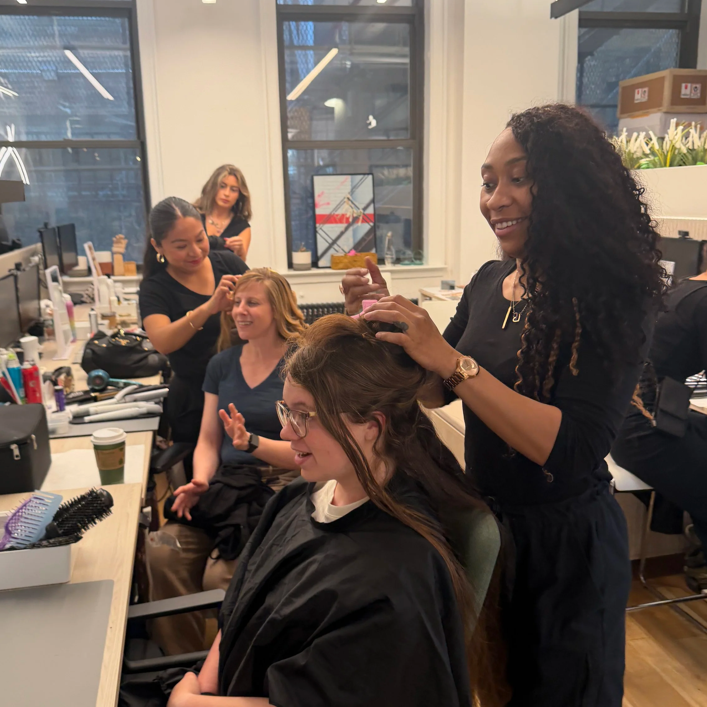On Site Hair Styling