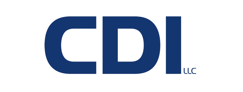 CDI LLC logo with navy blue text on a white background.