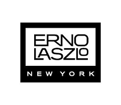 Erno Laszlo New York logo in black and white
