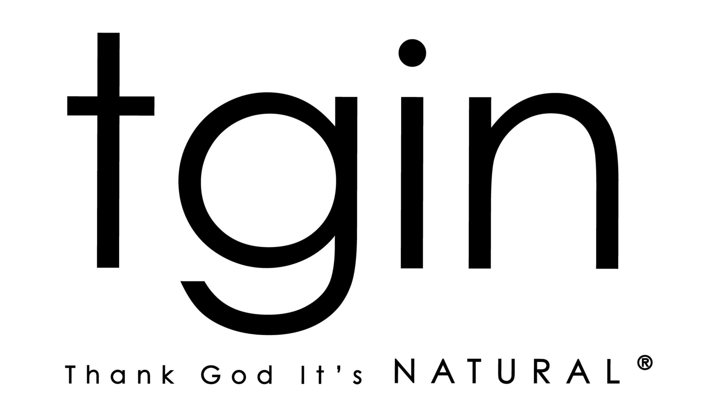 The word 'tain' in large black letters with the phrase 'Thank God It's NATURAL®' beneath it.