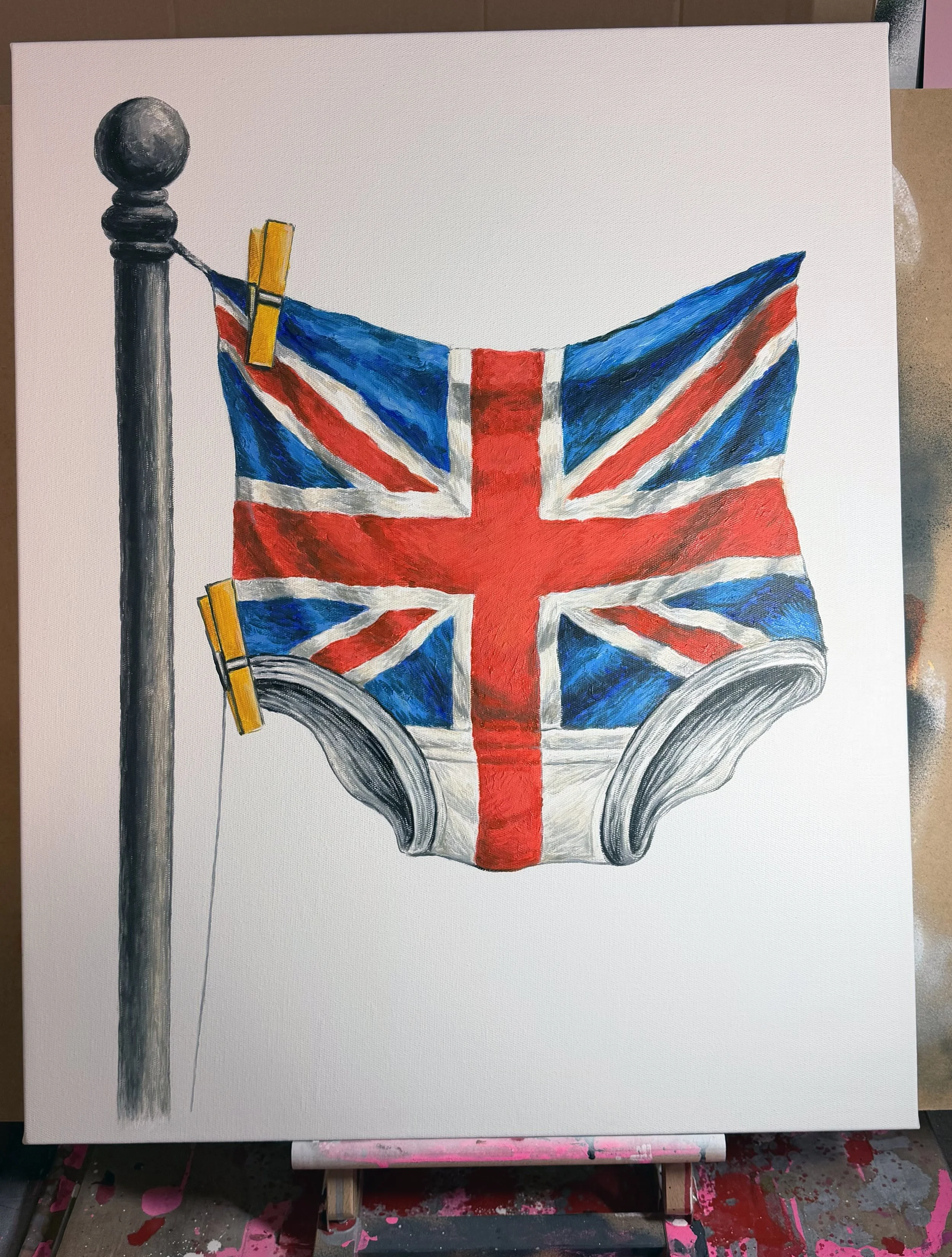 THE STANDARD - LARGE PAINTING ON CANVAS 1/1