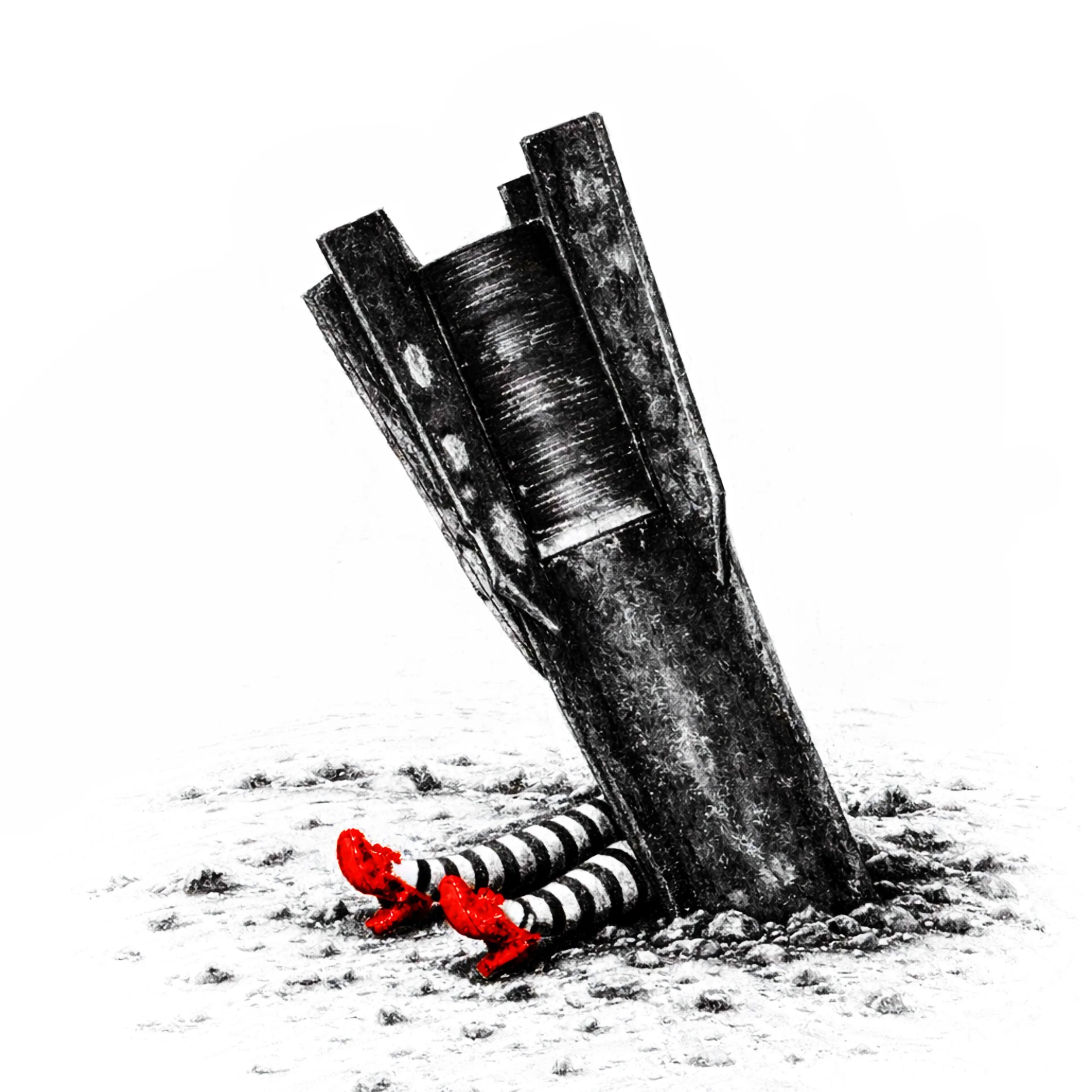 FRIENDLY FIRE - ORIGINAL DRAWING 1/1