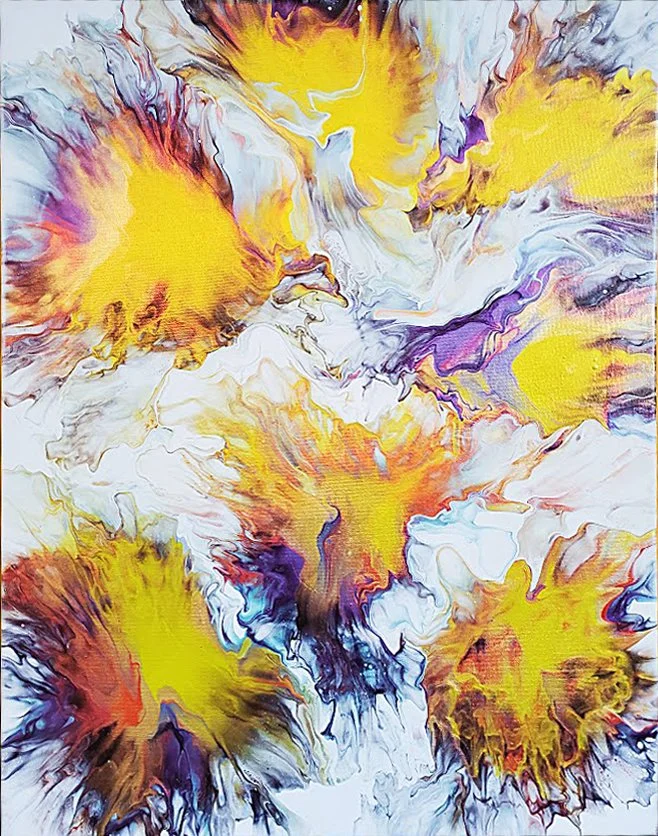 Painting 13 - 16 x 20 x 1", Acrylic on wood frame