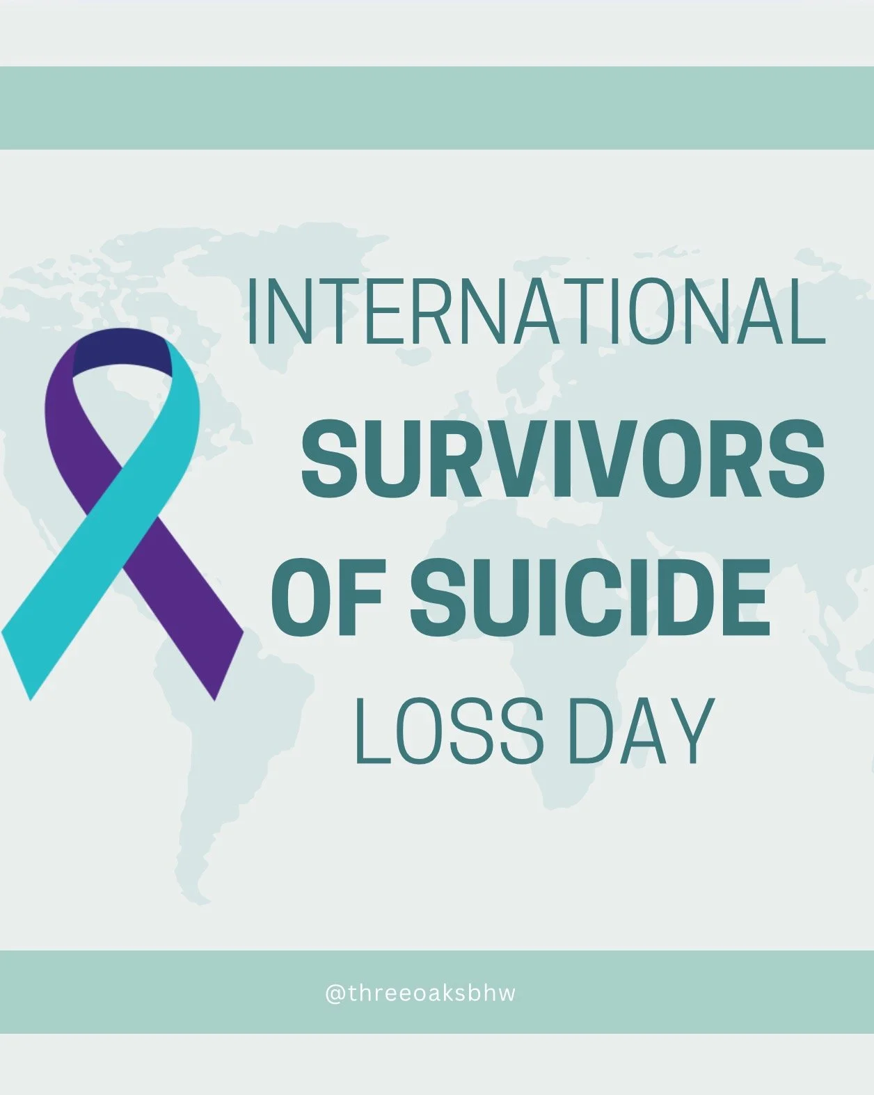 Today we hold space for all those who have lost someone to suicide. Grief after suicide loss is complex, nonlinear, and deeply personal &mdash; and there is no &ldquo;right&rdquo; way to heal. Wherever you are in your journey, your feelings are valid