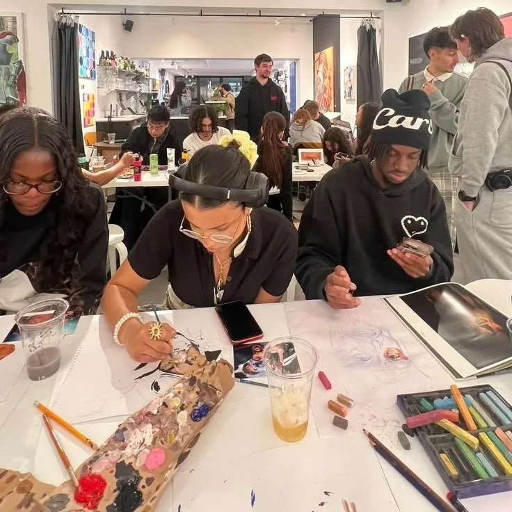 Open Studio Youth Series (Colored Pencil Portraits)