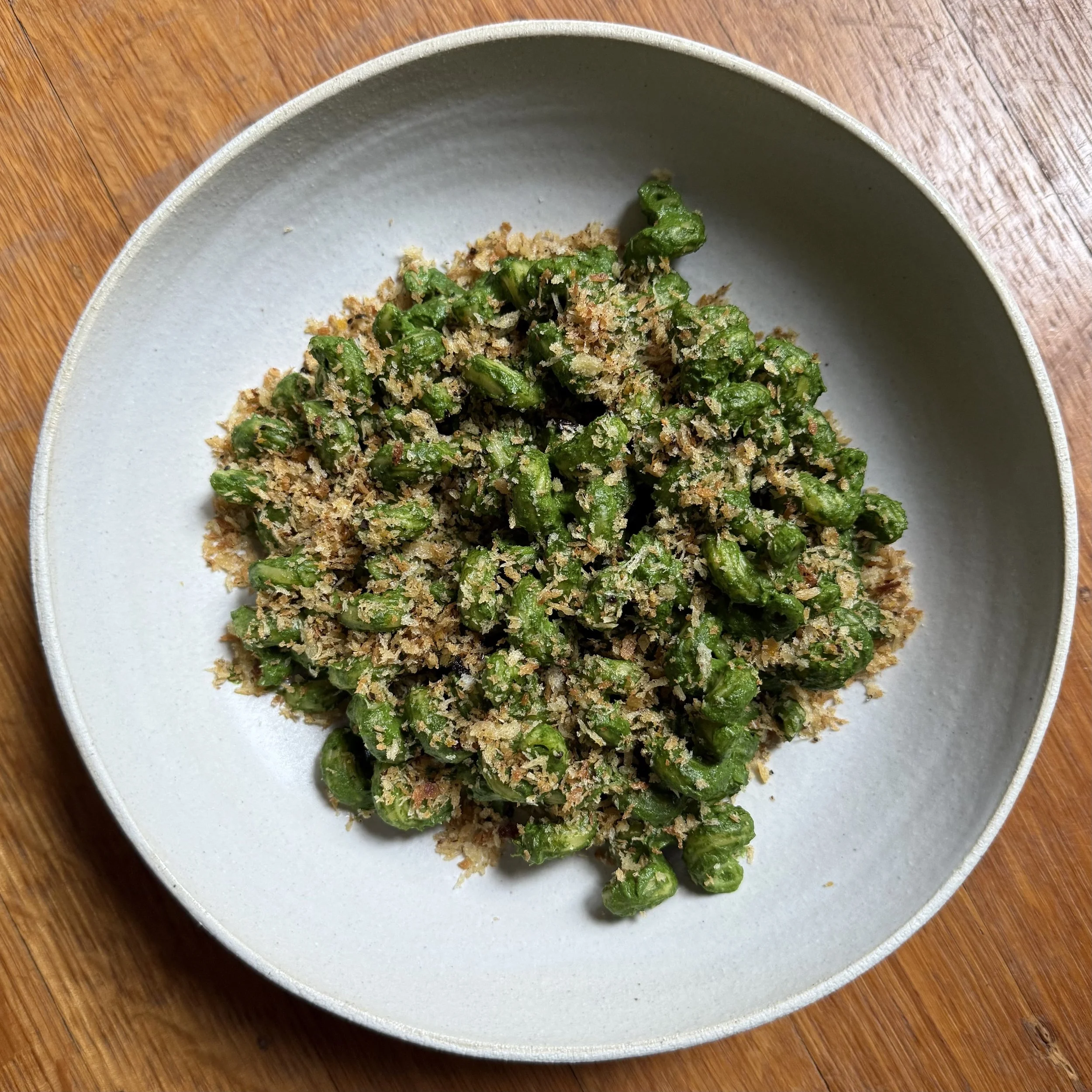 Macaroni with Kale Sauce