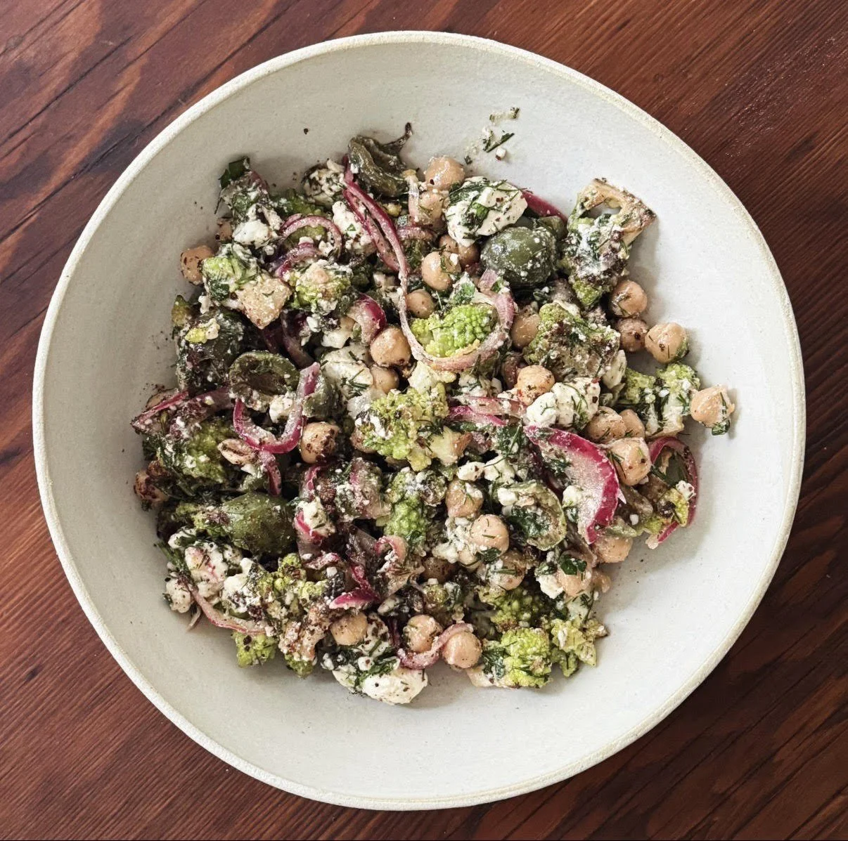 Romanesco Spoon Salad