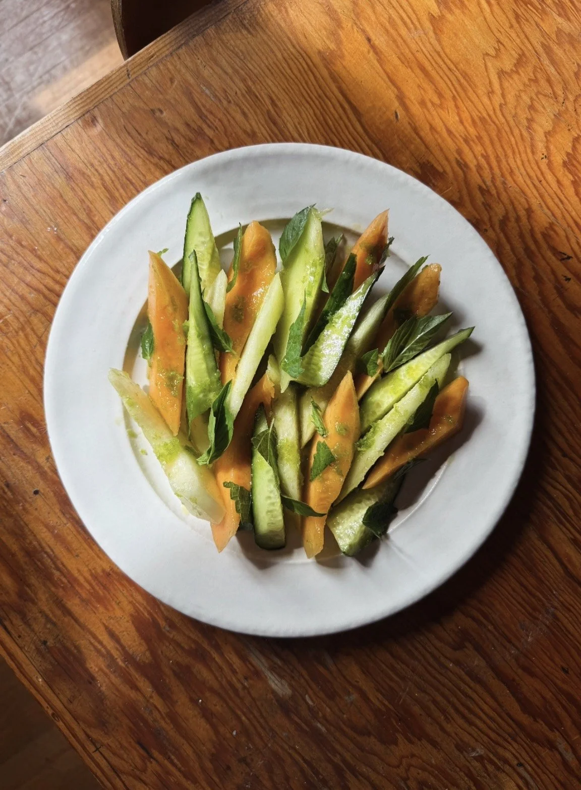 Spicy Melon Salad