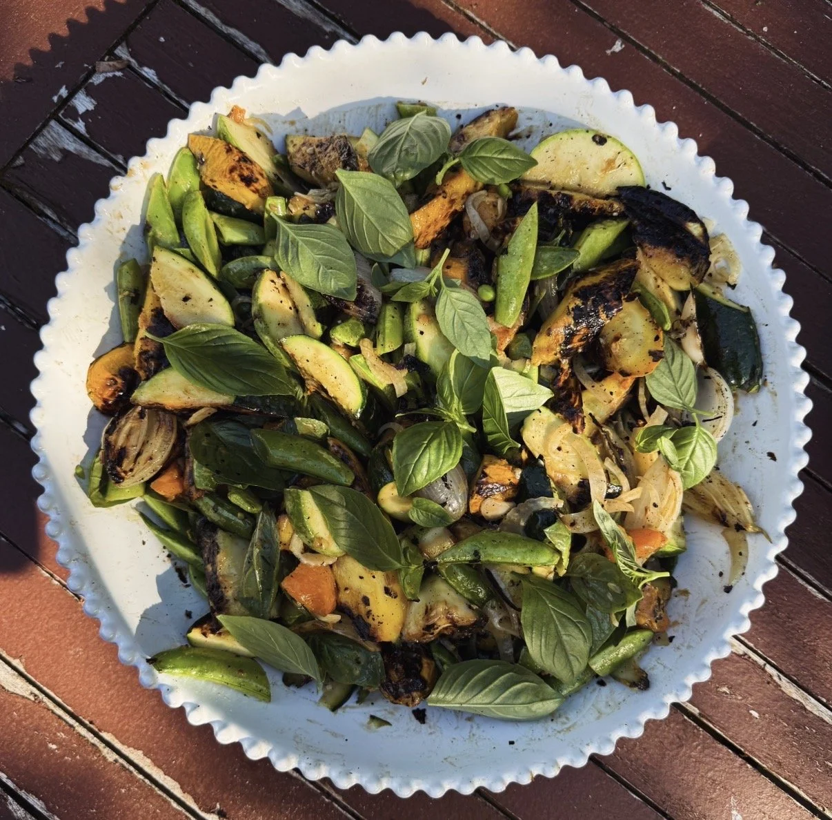 Grilled Summer Vegetable Salad