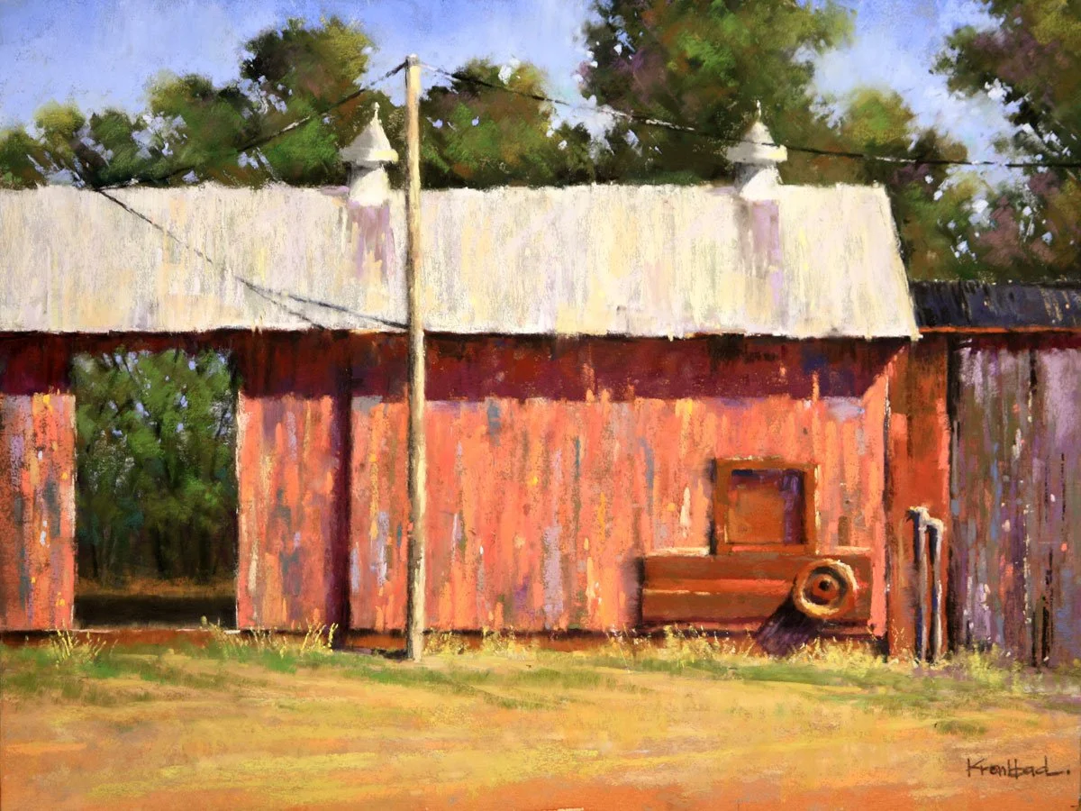 "Rural Relic" 
12" x 16"