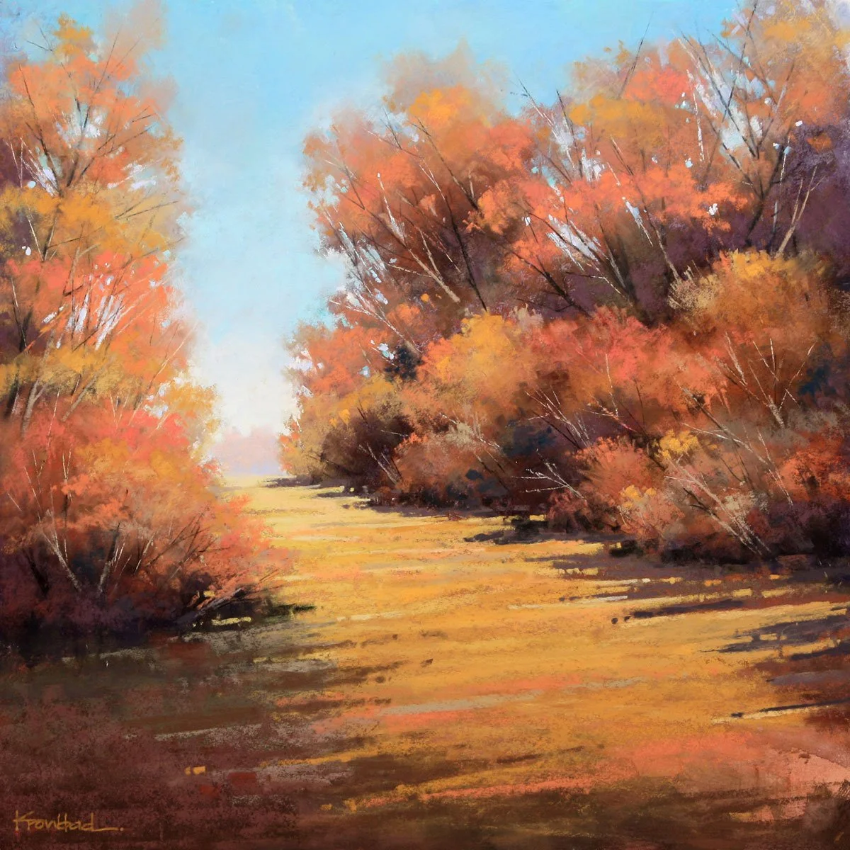 "Autumn Waltz"
 14.75" x 14.75"
