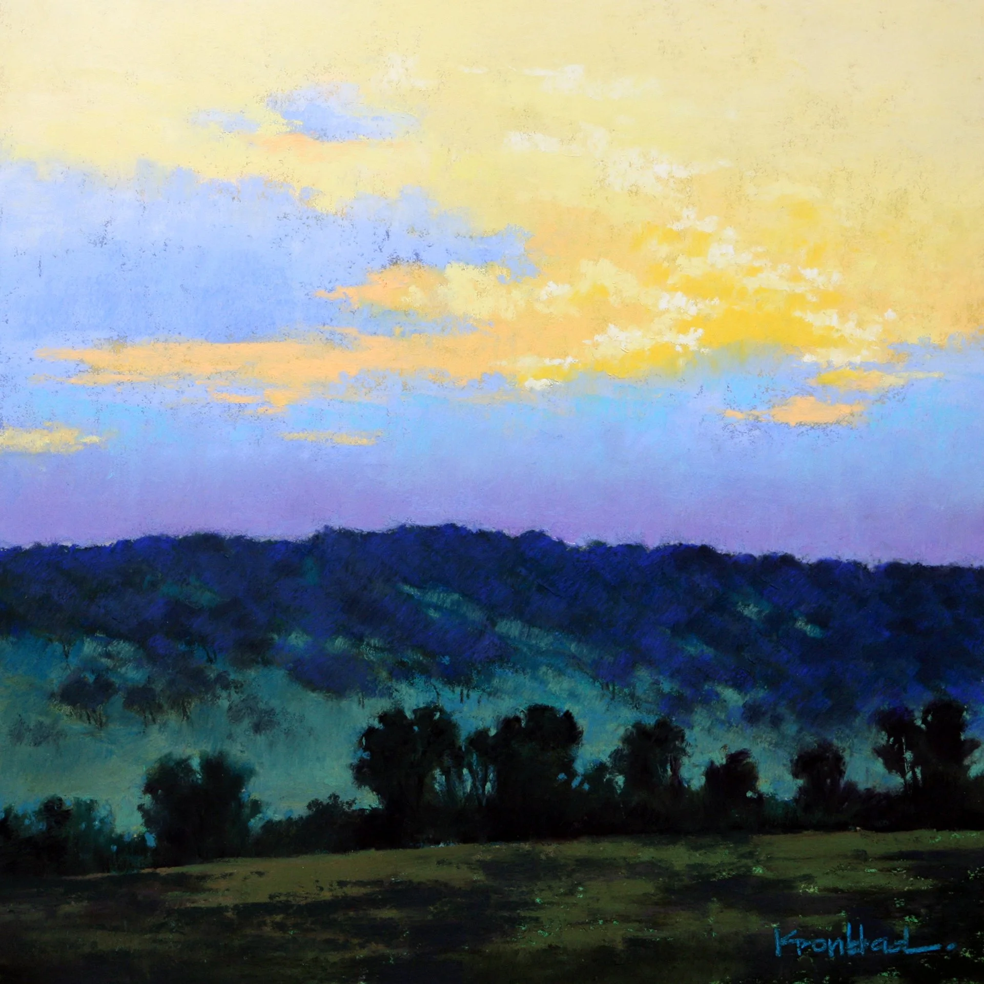 "Ozark Sunrise"
  9" x 9"