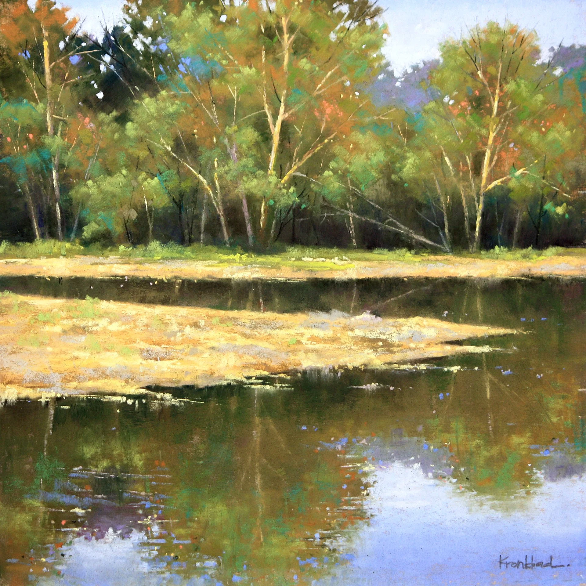 "Hints of Fall"
12" x 12"