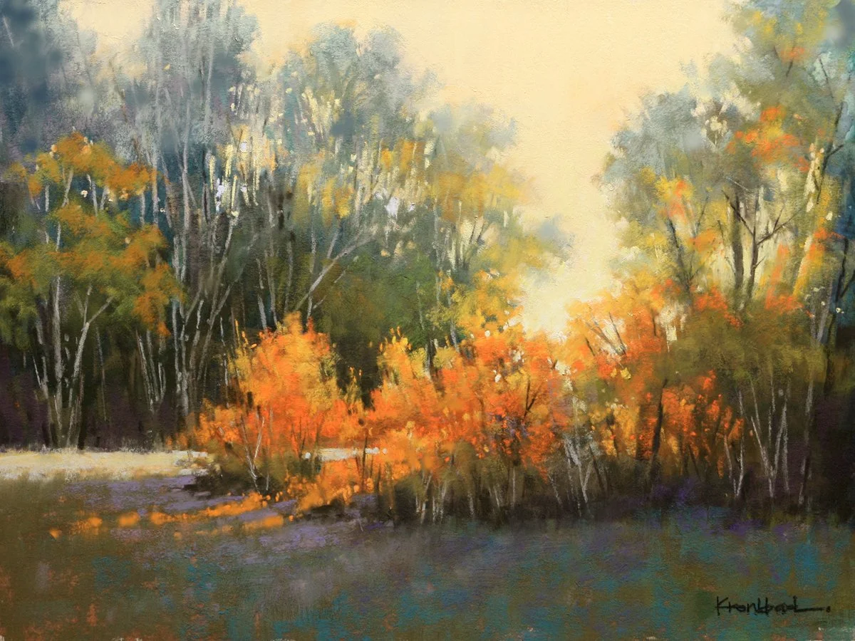 "Fall's Last Hoorah"
9" x 12"