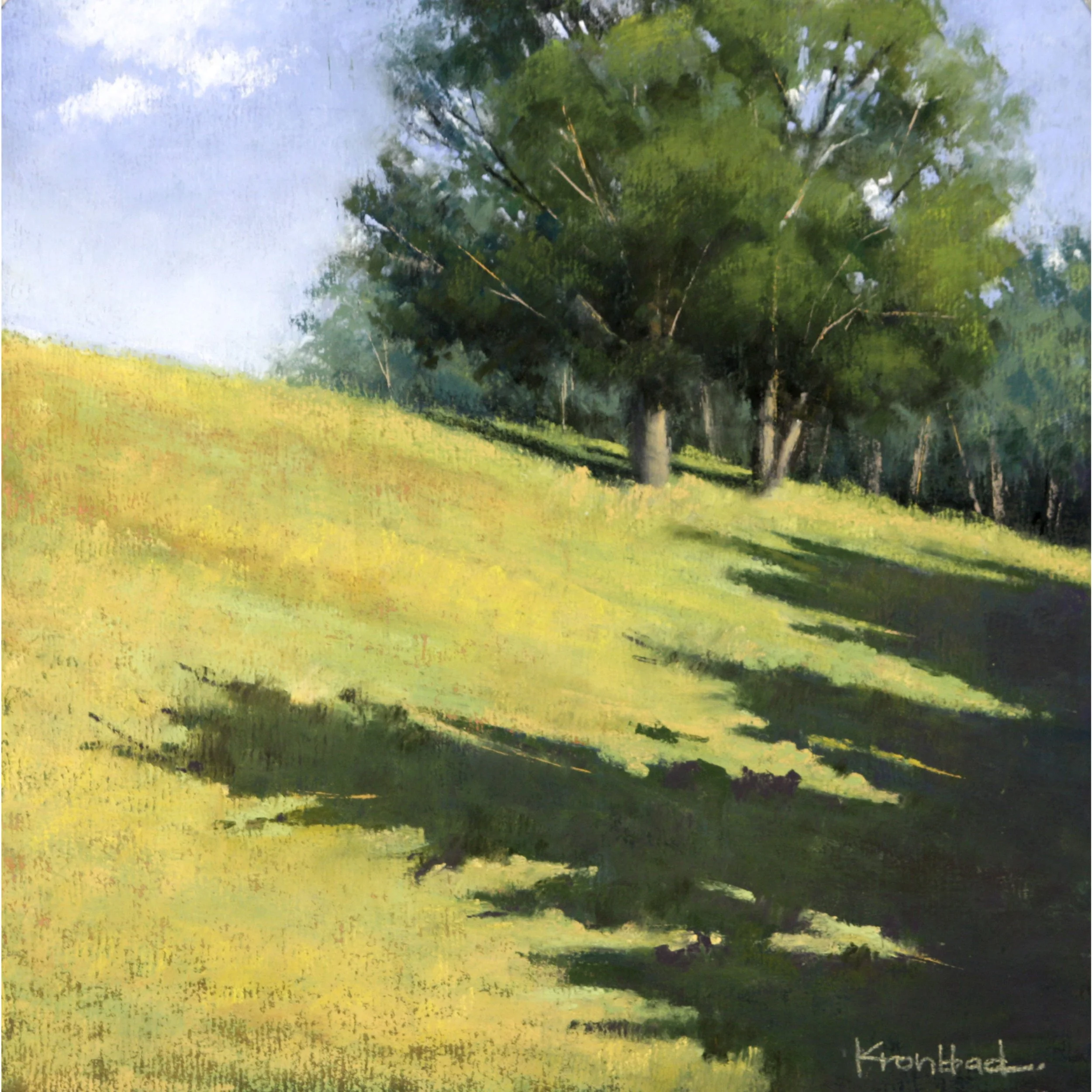 "It's All Up Hill"
  9" x 9"