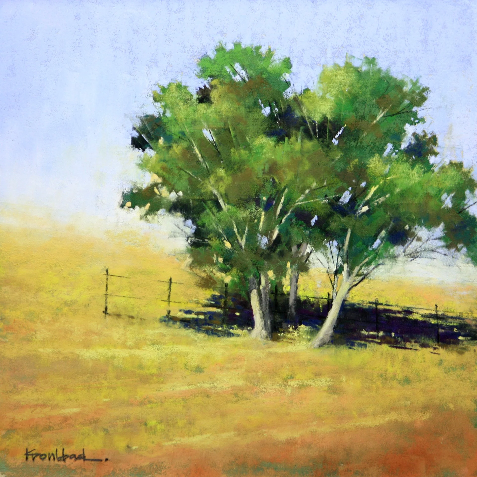 "Afternoon Light"
9" x 9"