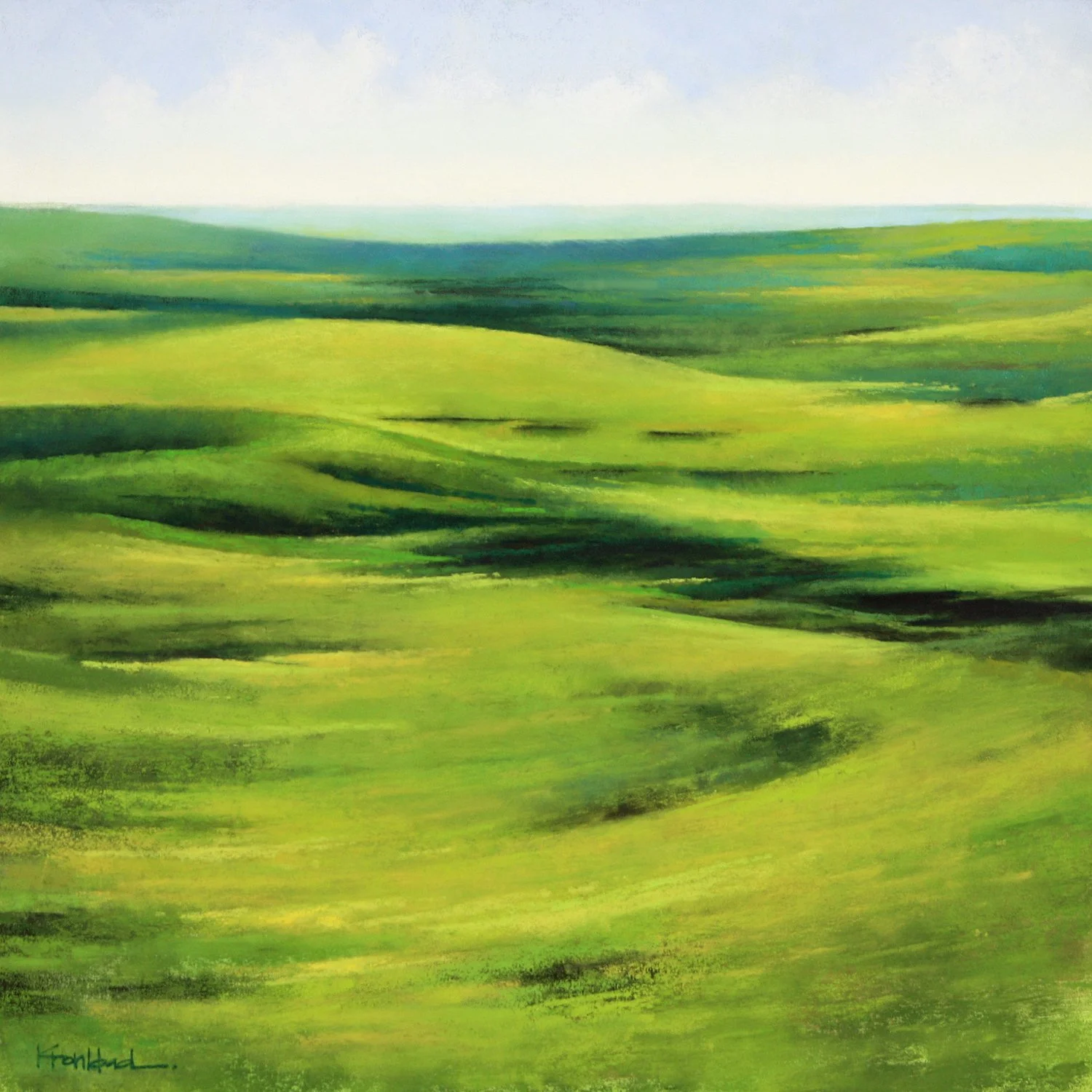 "Boundless Beauty"
14" x 14"   