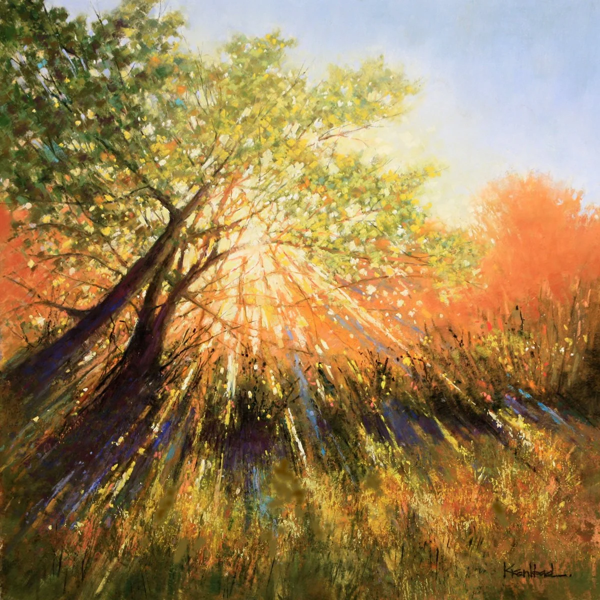 "The Awakening"
  16" x 16"