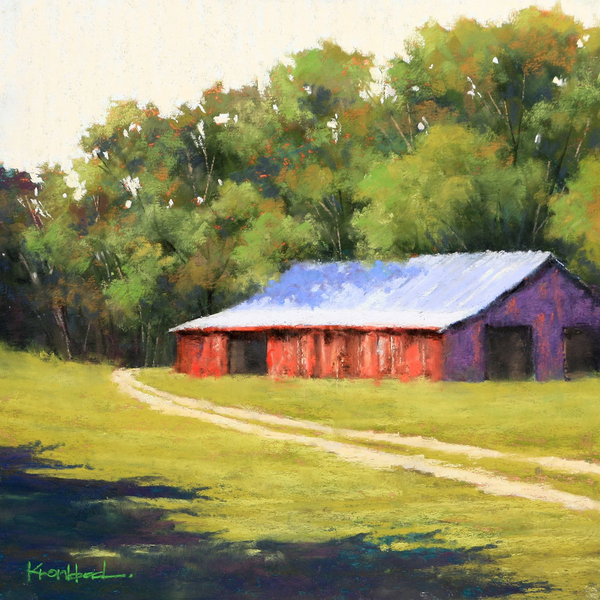 "Nestled In"
9" x 9"