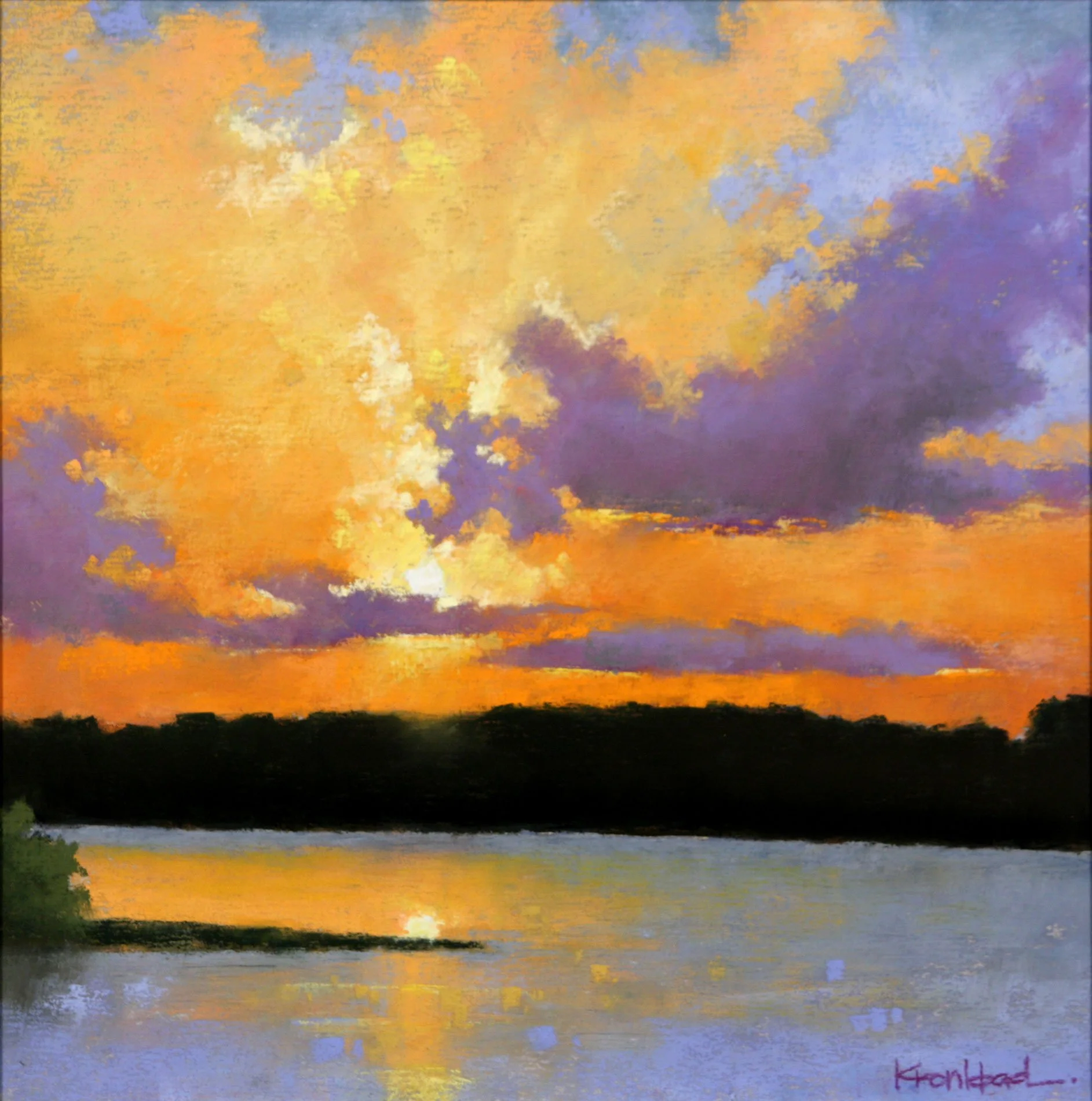 "Dreaming the Day Away"
  9" x 9"