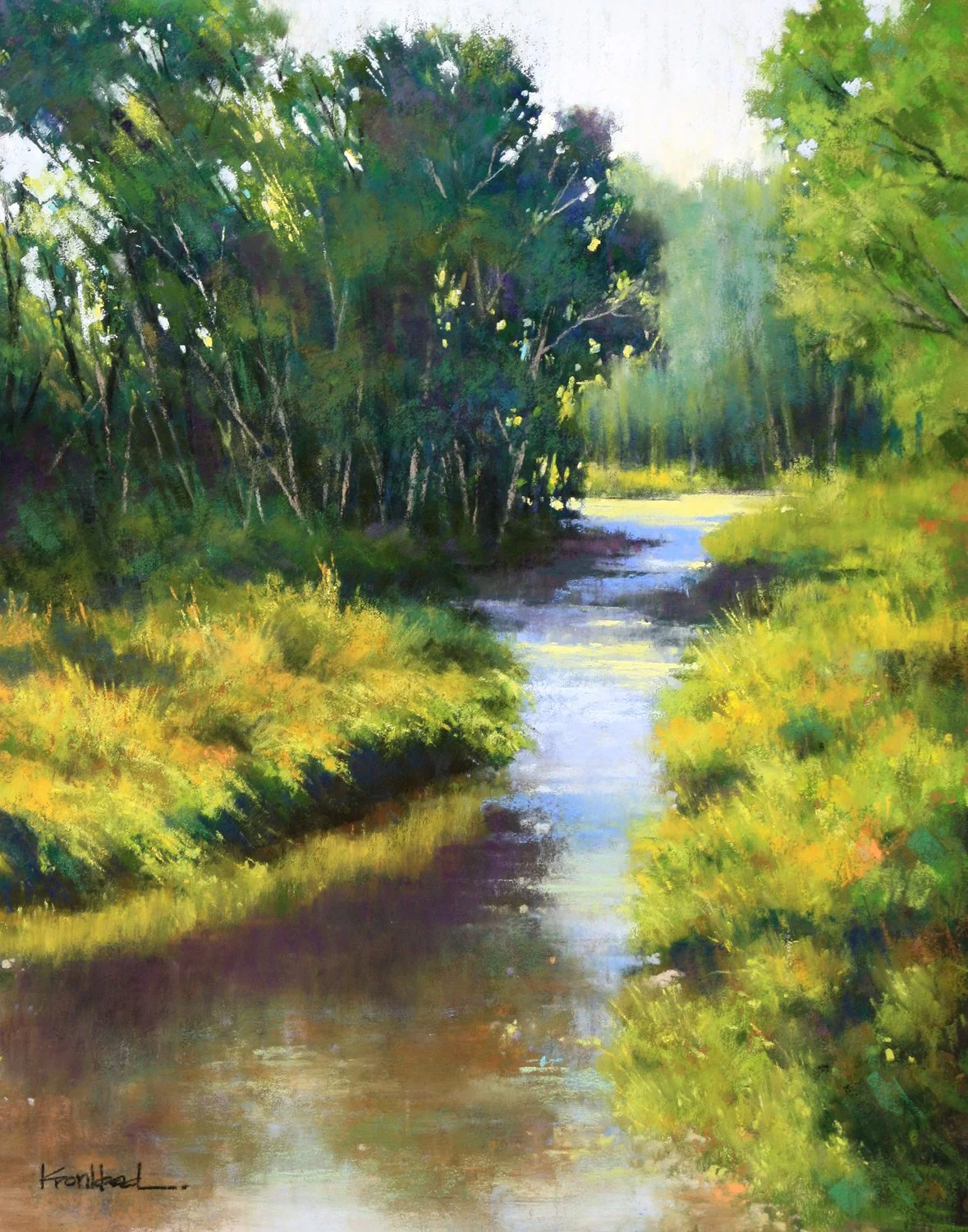 "Ozark Summer Morning"
14" x 11"
