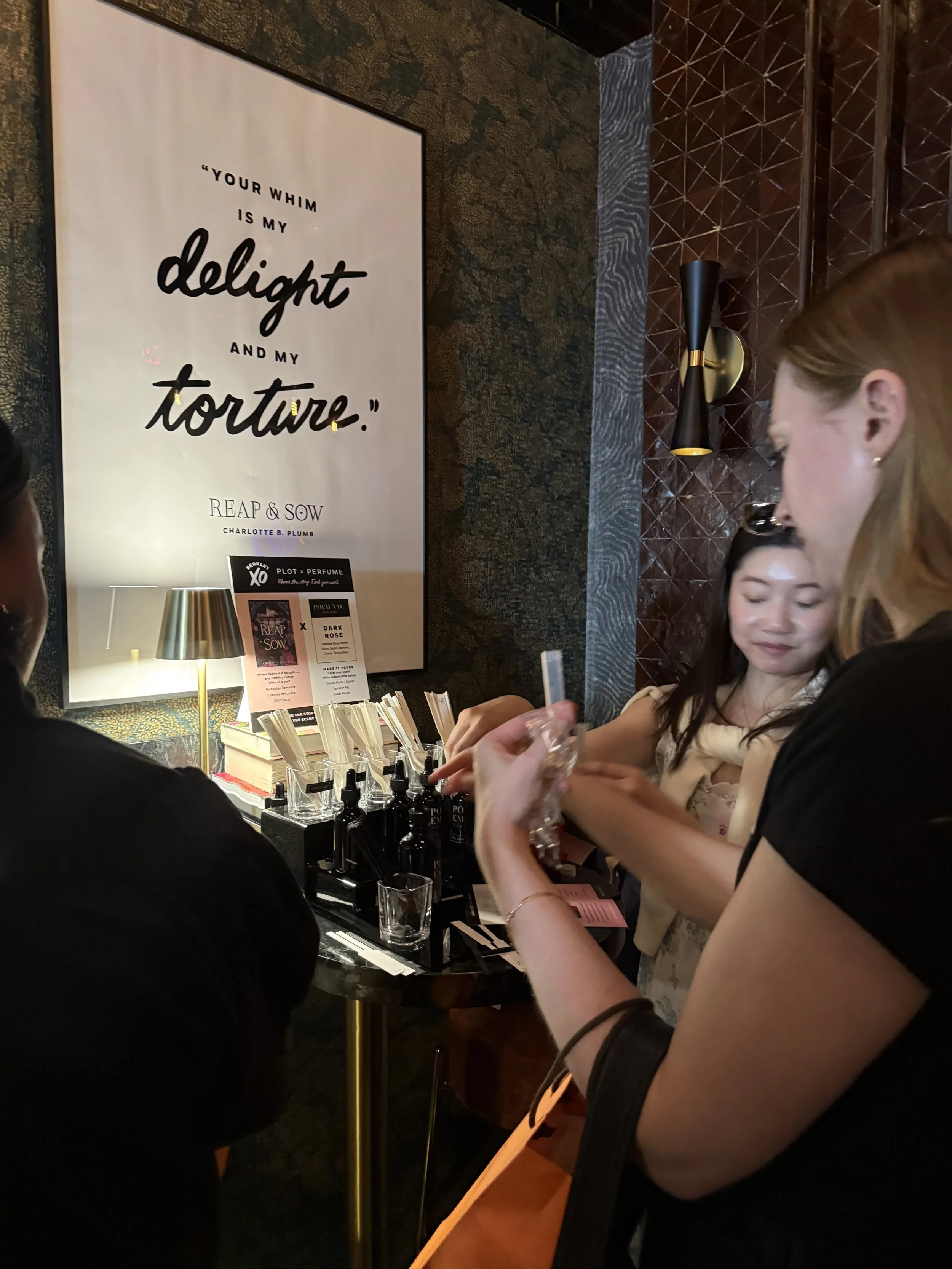 POEM NYC PERFUMERY & RANDOM HOUSE BERKLEY XO ACTIVATION