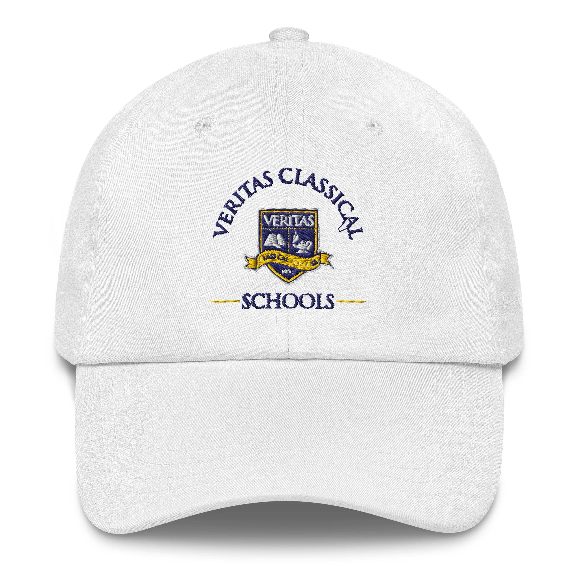 NEW! Veritas Dad Hat - White