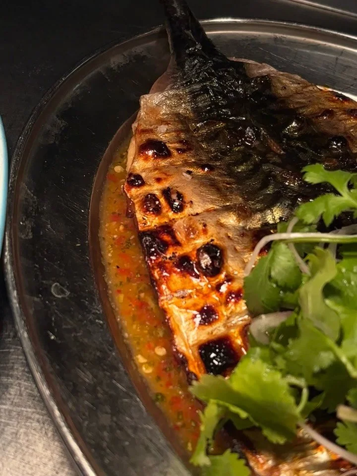 Back at 12:30 with our new lunch menu. This week we have whole grilled line caught mackerel with nam Jim seafood, tom yum mama with @saltersfreerangefarm pork &amp; Atlantic prawns and khao soi neua with grilled chicken plus a few other dishes. 

We&