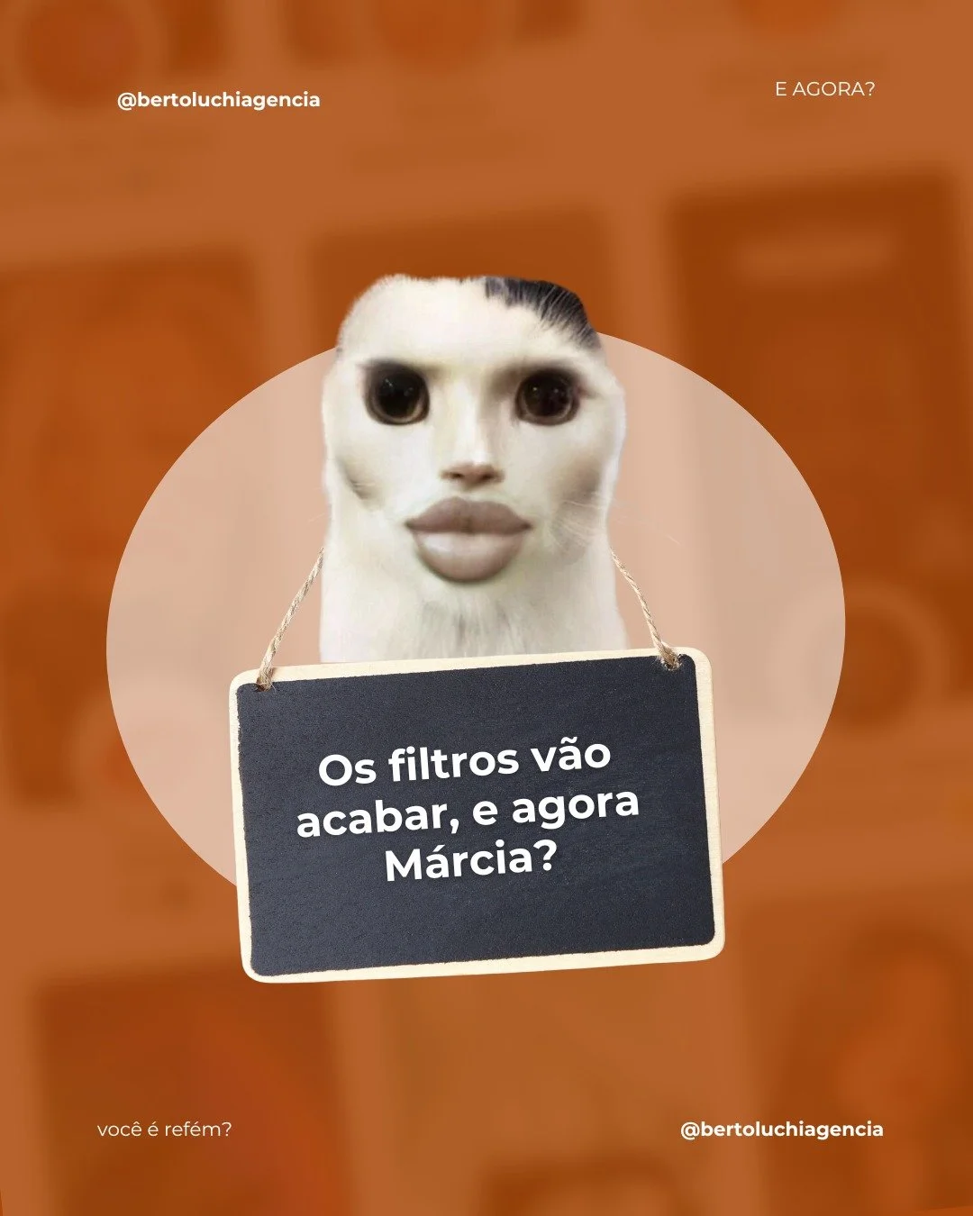 Com o fim dos filtros (sim, t&aacute; rolando esse papo por a&iacute; 👀), como vai ficar sua imagem nas redes?

Percebemos que nos &uacute;ltimos meses, uma tend&ecirc;ncia mais natural tem surgido nas redes, seja de est&eacute;tica do feed at&eacut