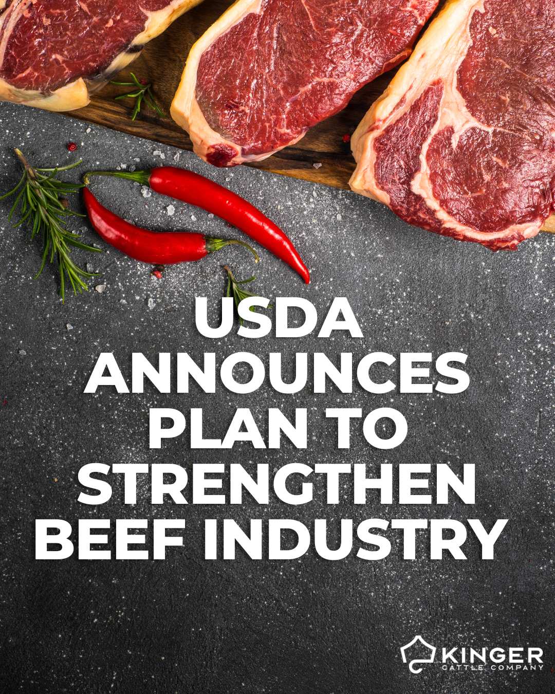 USDA announces plan to strengthen the American Beef Industry&nbsp;